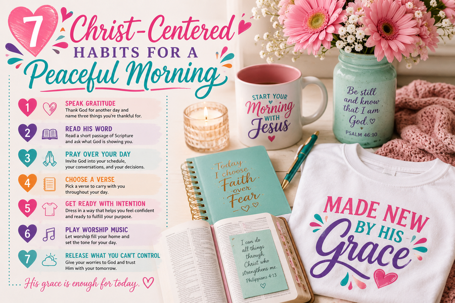 Seven Christ-Centered Habits for a Peaceful Morning