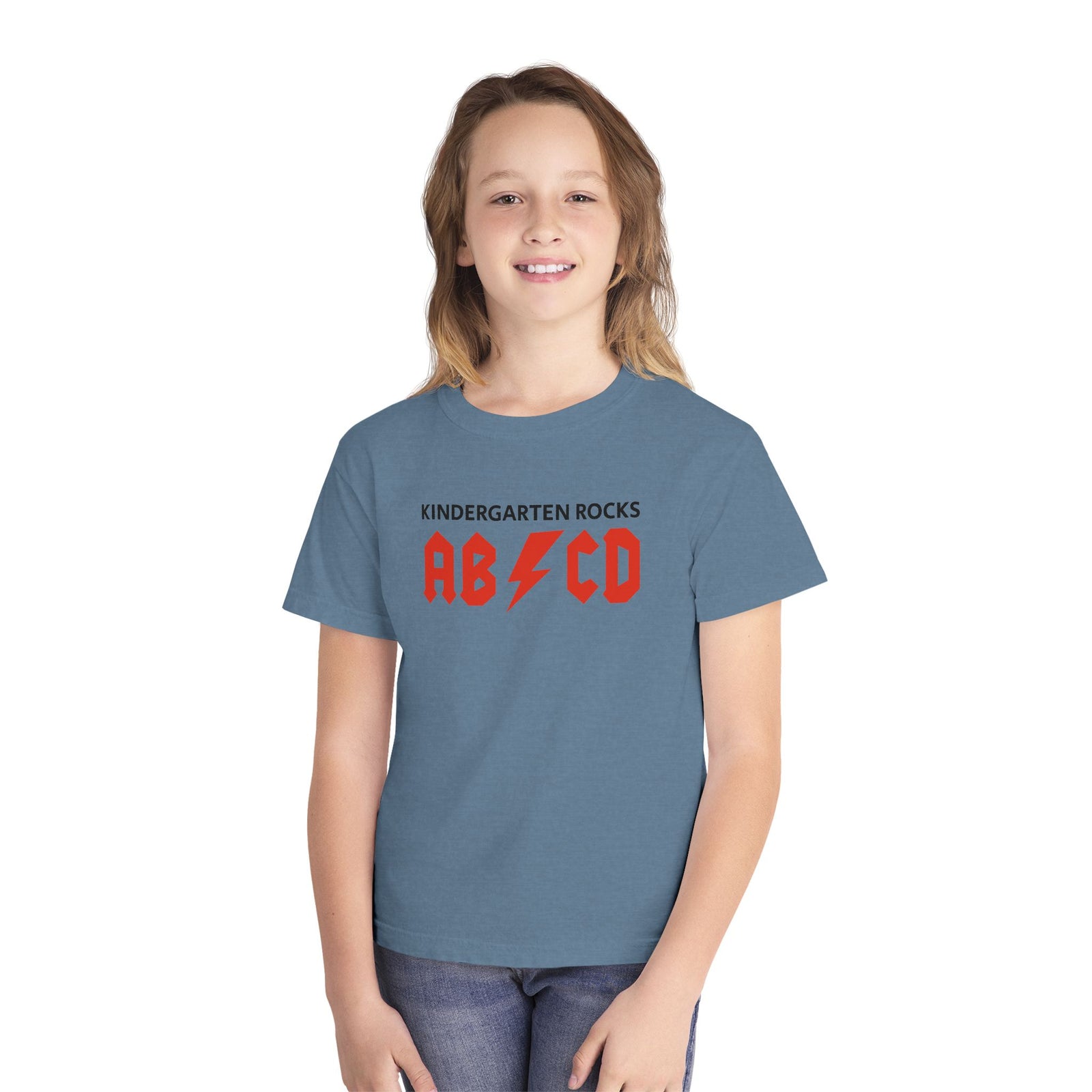 'AB/CD' Rock Band Style Kids Shirt