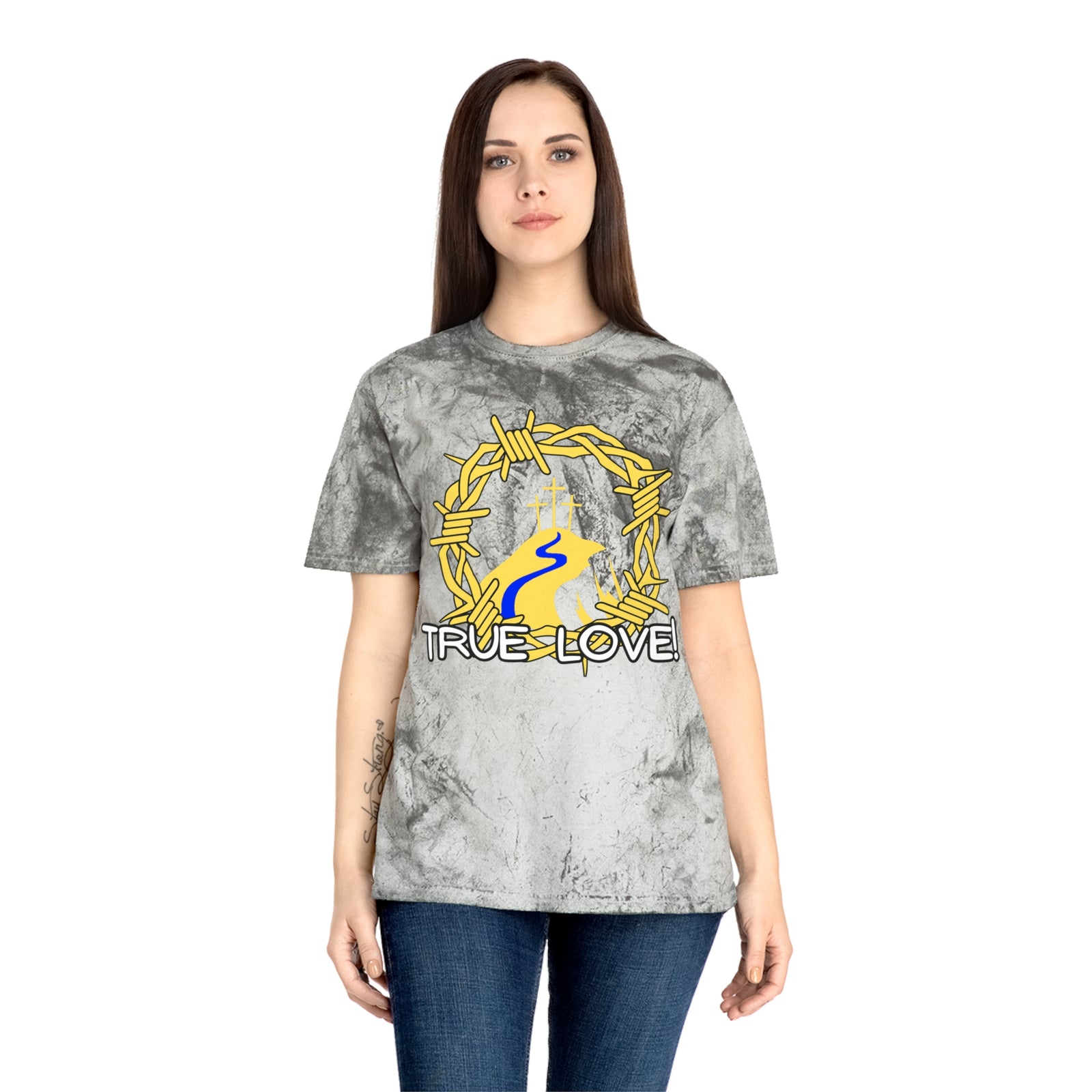 True Love T-Shirt — Crown of Thorns Graphic Christian Tee