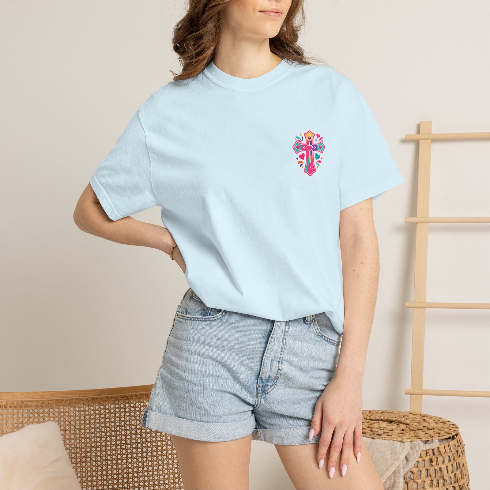 Worship Music T-Shirt — "I Sing to Worship Music Loud in My Car" Graphic Tee