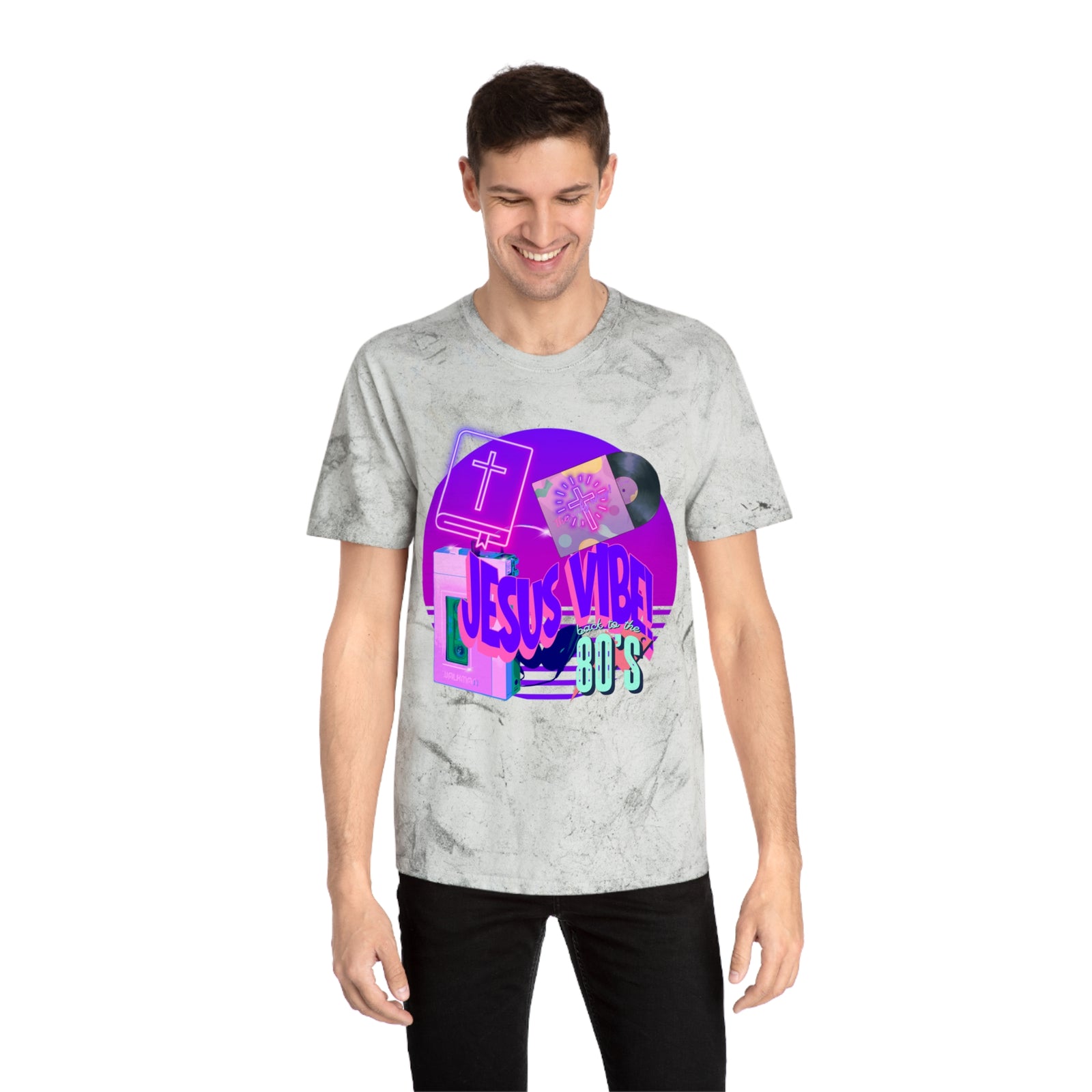 Jesus Vibe 80s T-Shirt — Retro Christian Graphic Tee