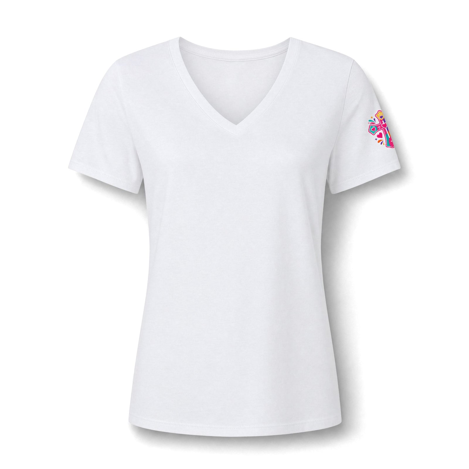 Christian Women's V-Neck Tee