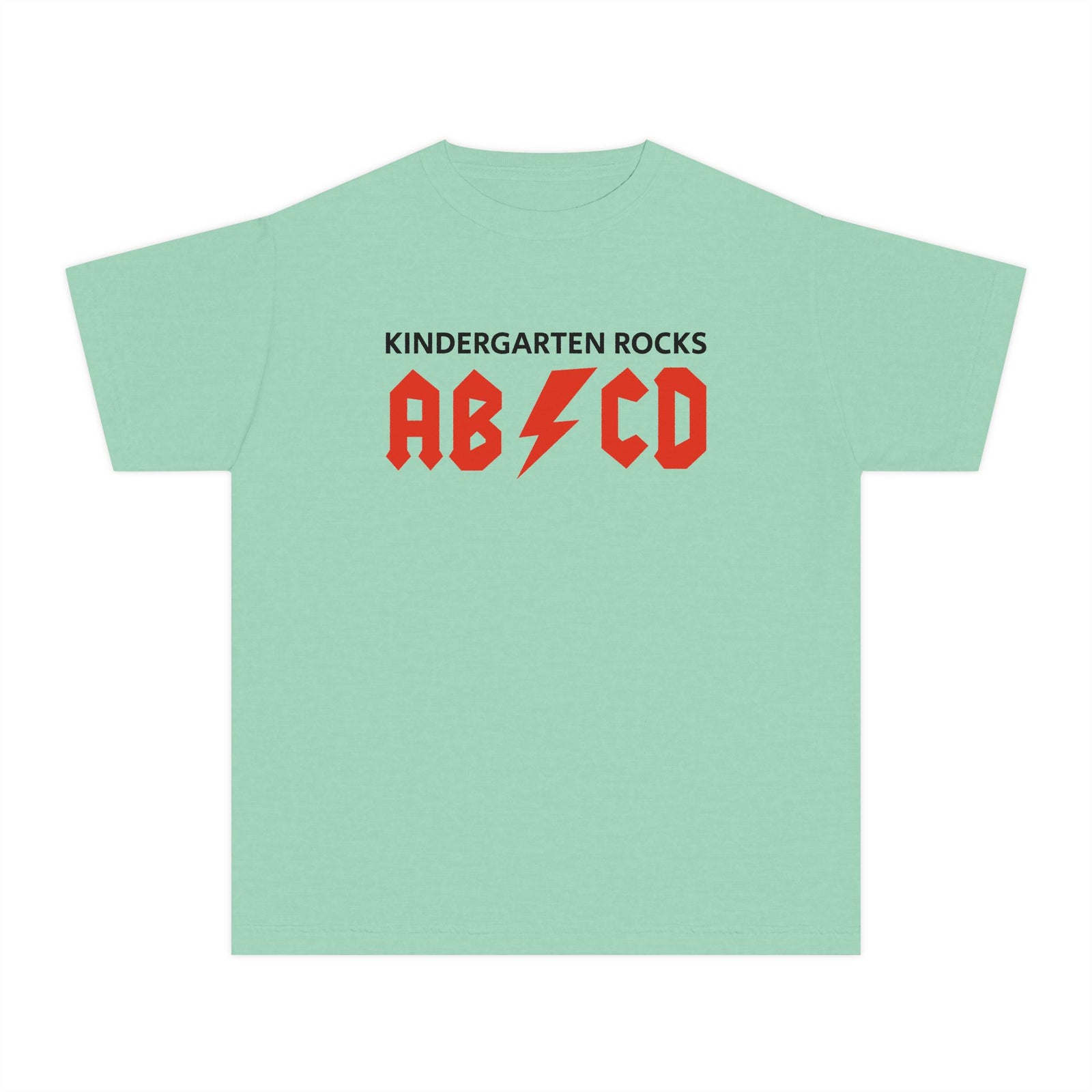 'AB/CD' Rock Band Style Kids Shirt