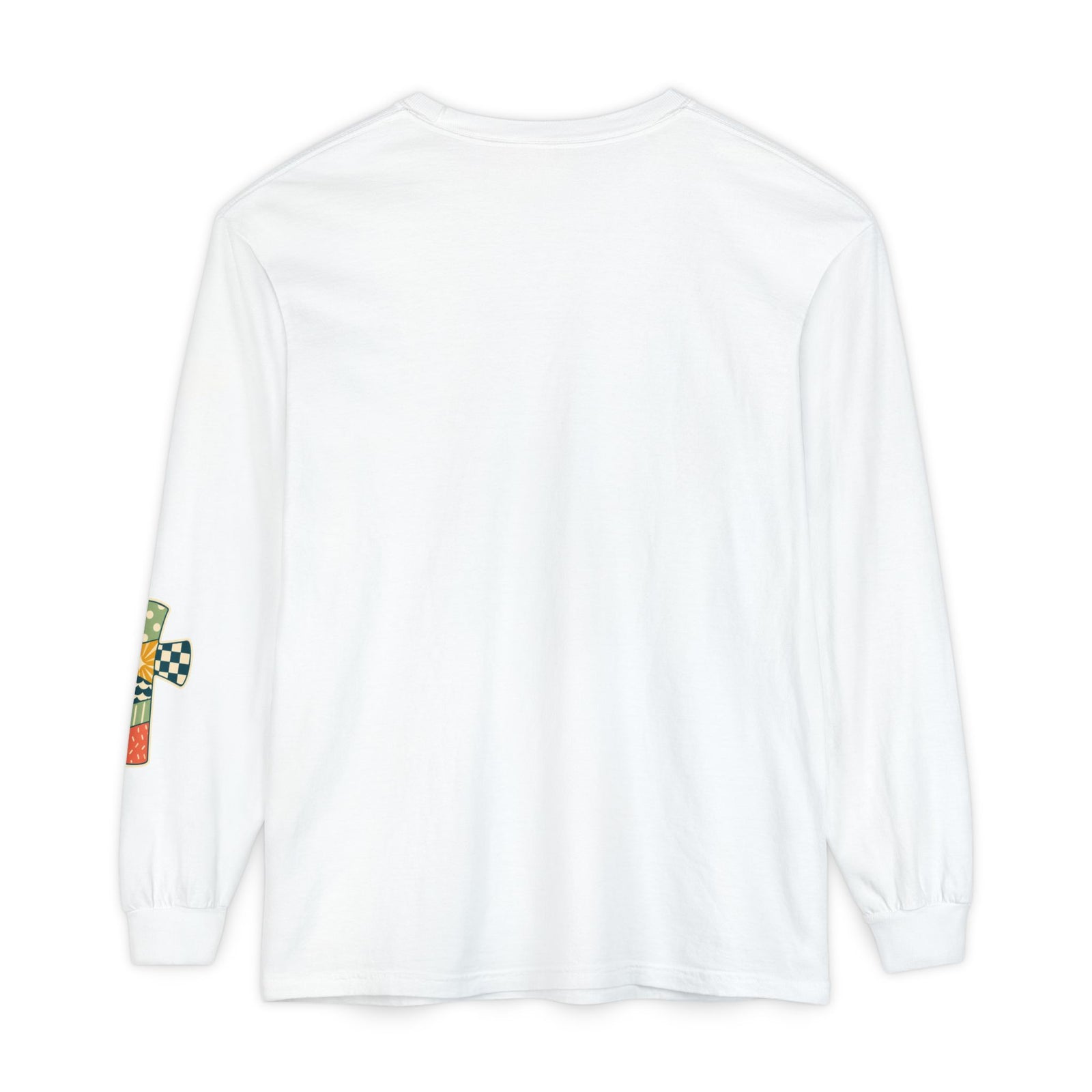 Pray, God, Repeat Long Sleeve Tee — 1 Thessalonians 5:17 Christian Shirt