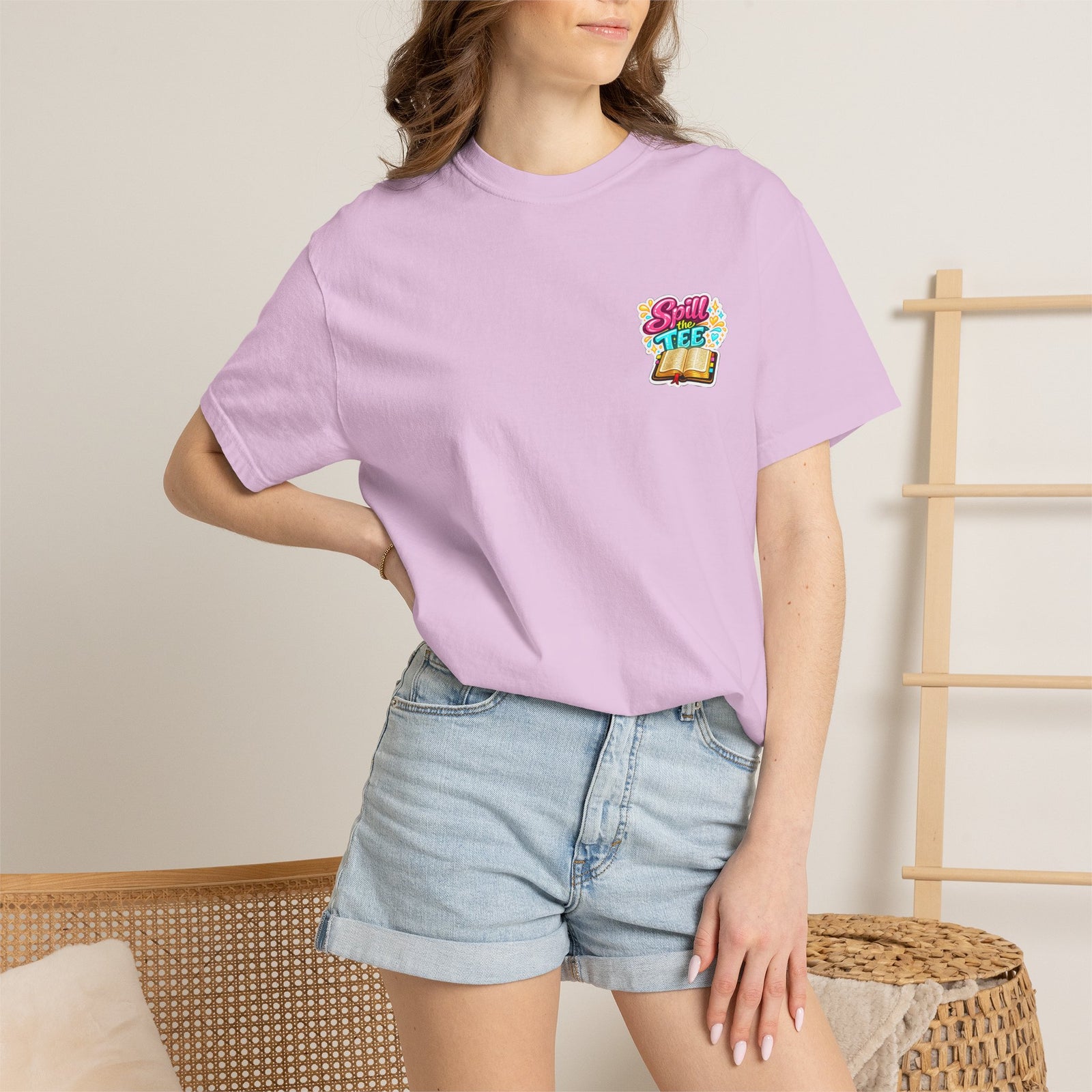 T-Shirt — “I Turn My Worries Into Prayers” Colorful Inspirational Tee