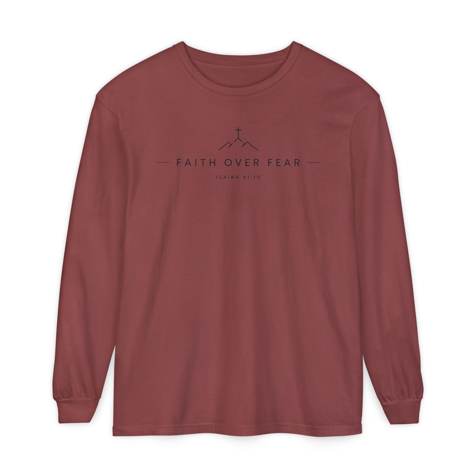 Faith Over Fear Long Sleeve Tee