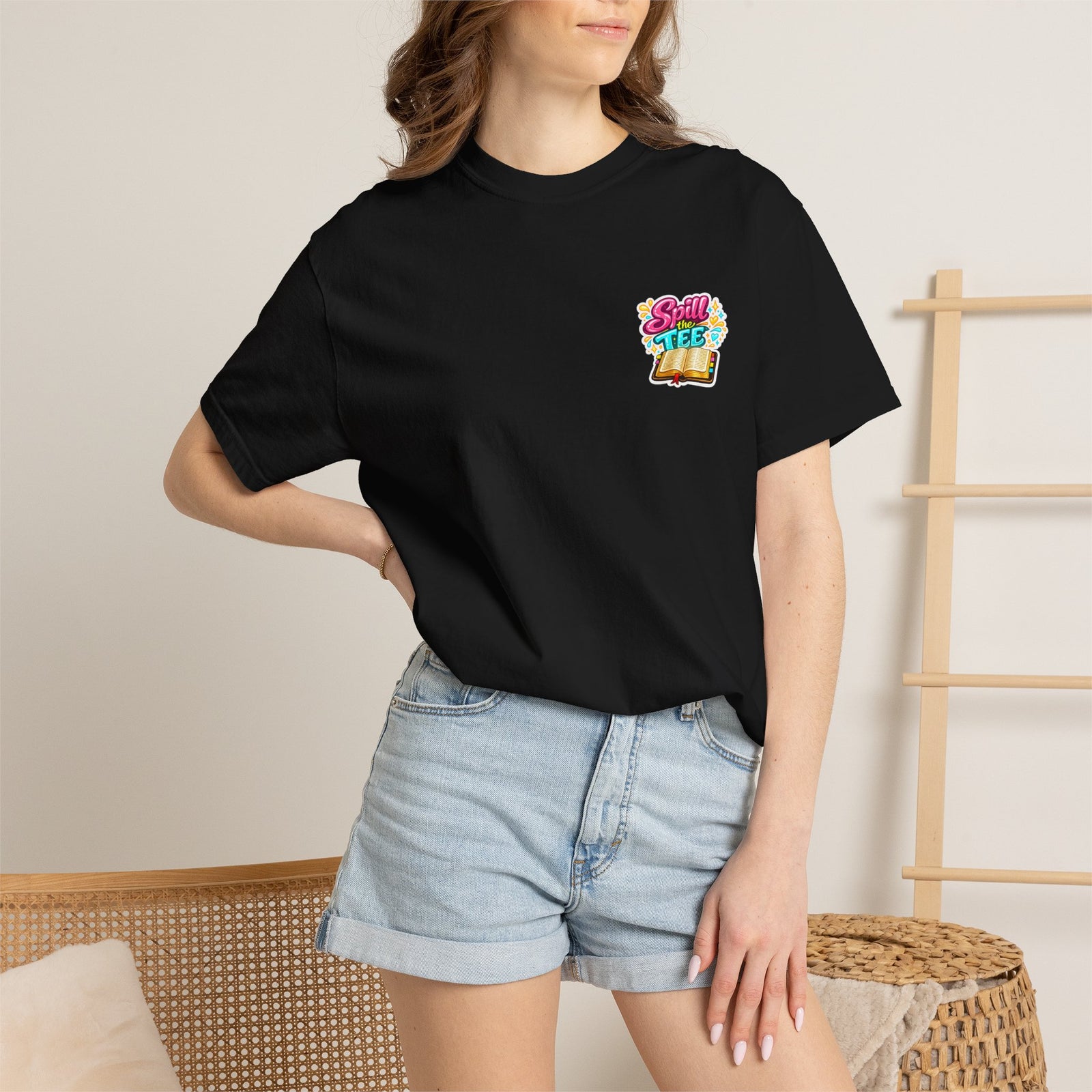T-Shirt — “I Turn My Worries Into Prayers” Colorful Inspirational Tee