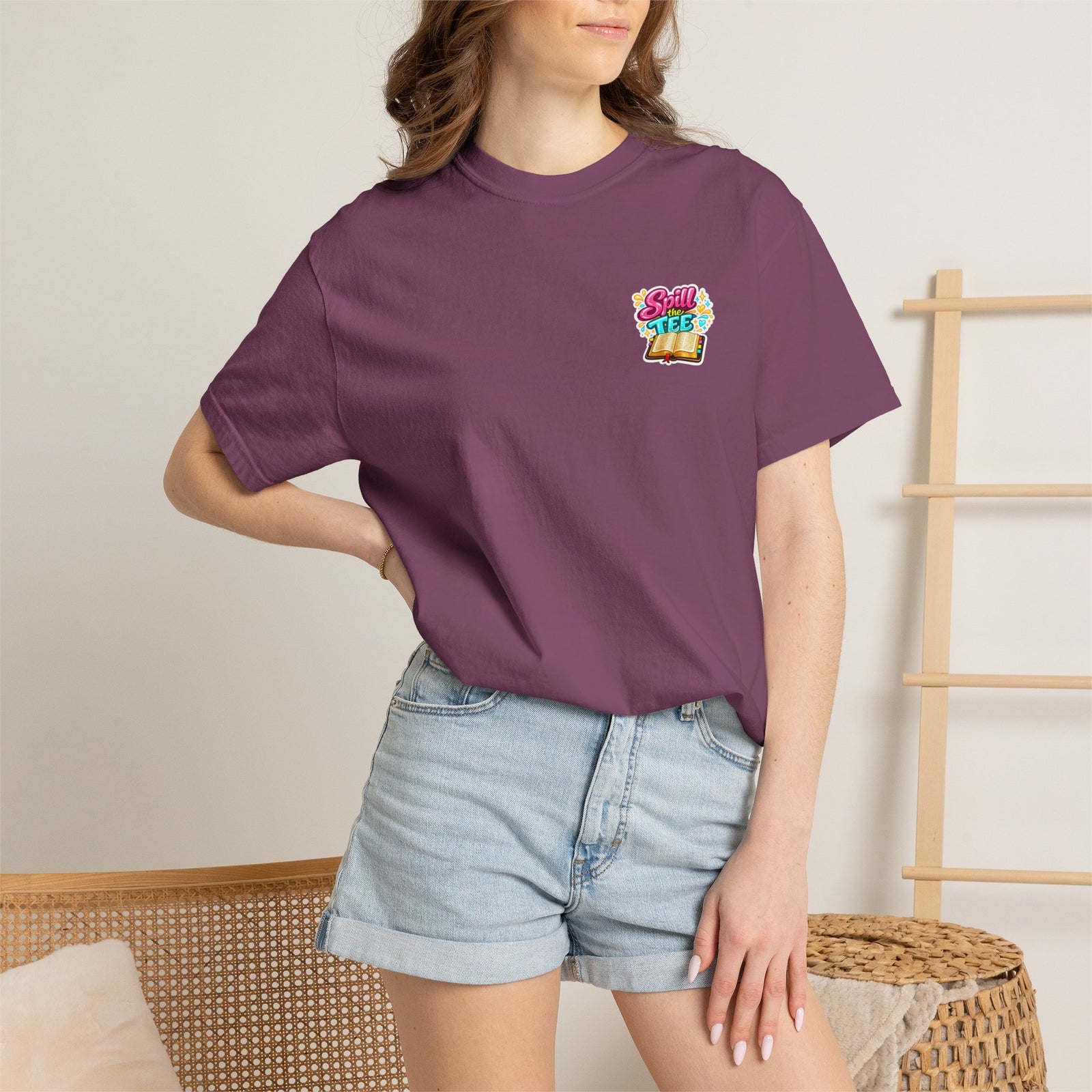 Christian Graphic T-Shirt — "I Have Glitter in My Soul and God on My Heart"