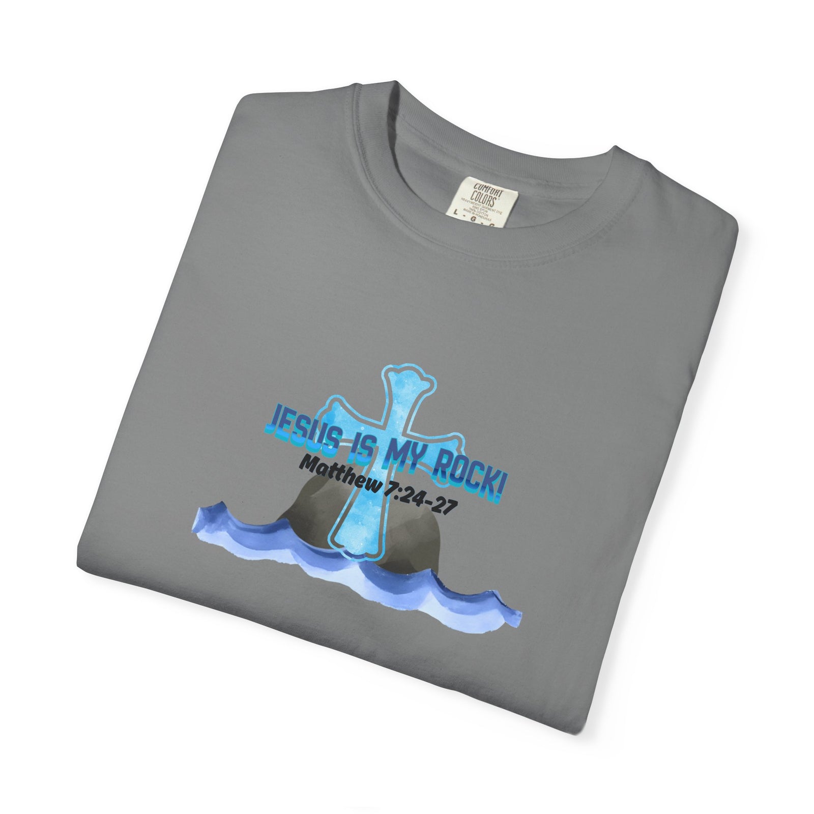 Jesus Is My Rock Graphic Tee