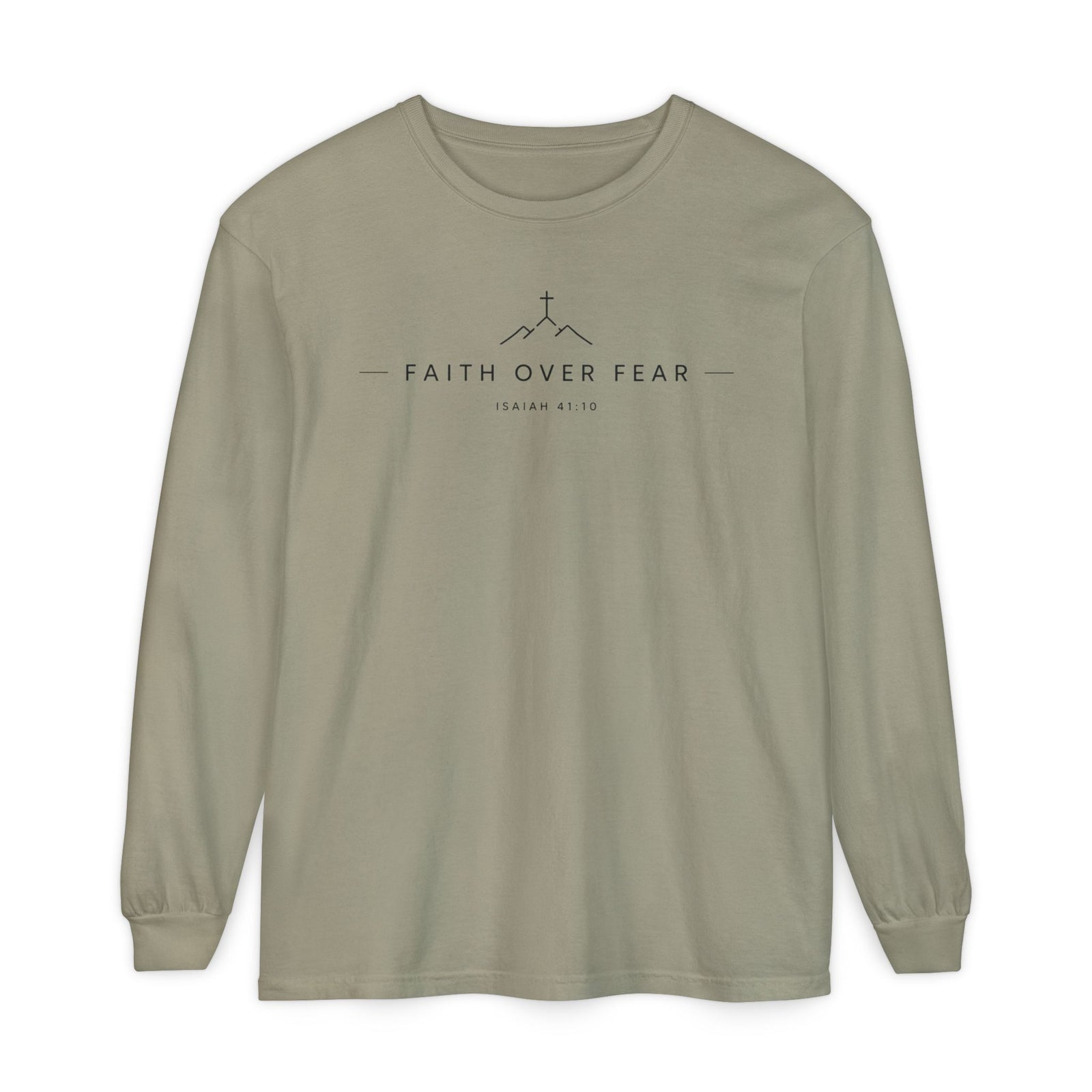 Faith Over Fear Long Sleeve Tee