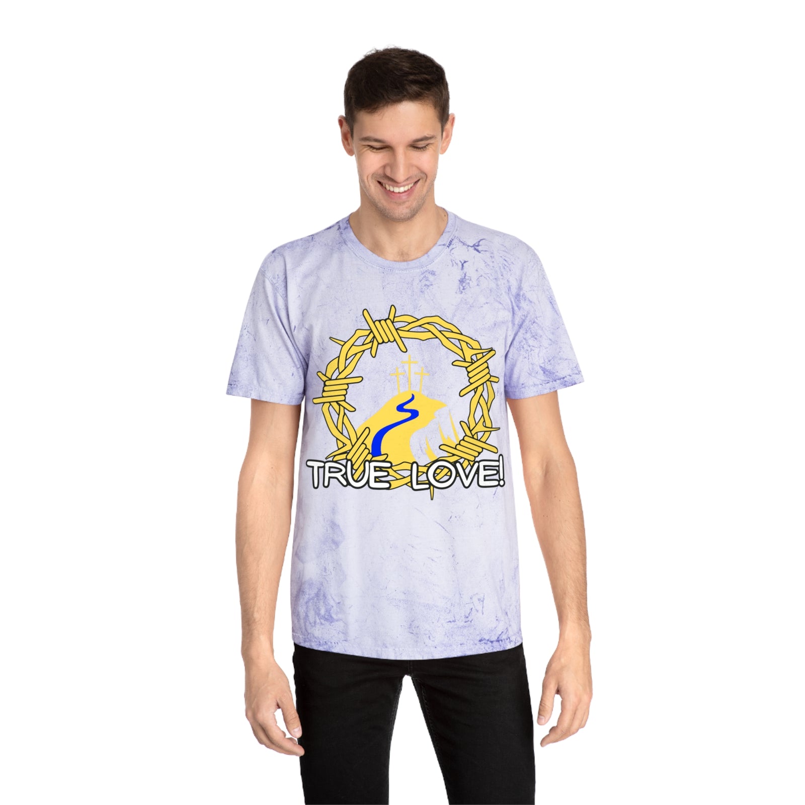 True Love T-Shirt — Crown of Thorns Graphic Christian Tee