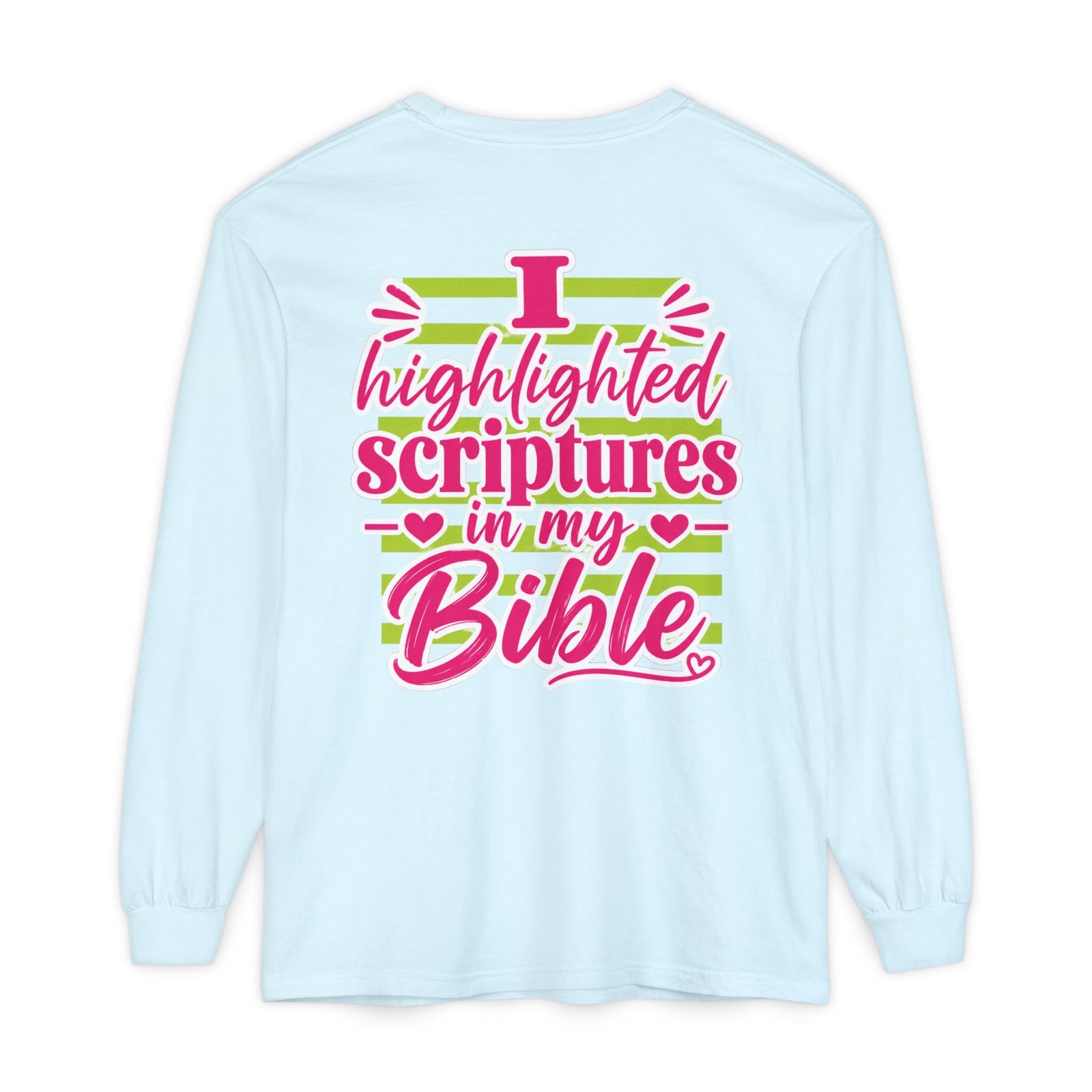 Unisex Garment-dyed Long Sleeve T-Shirt