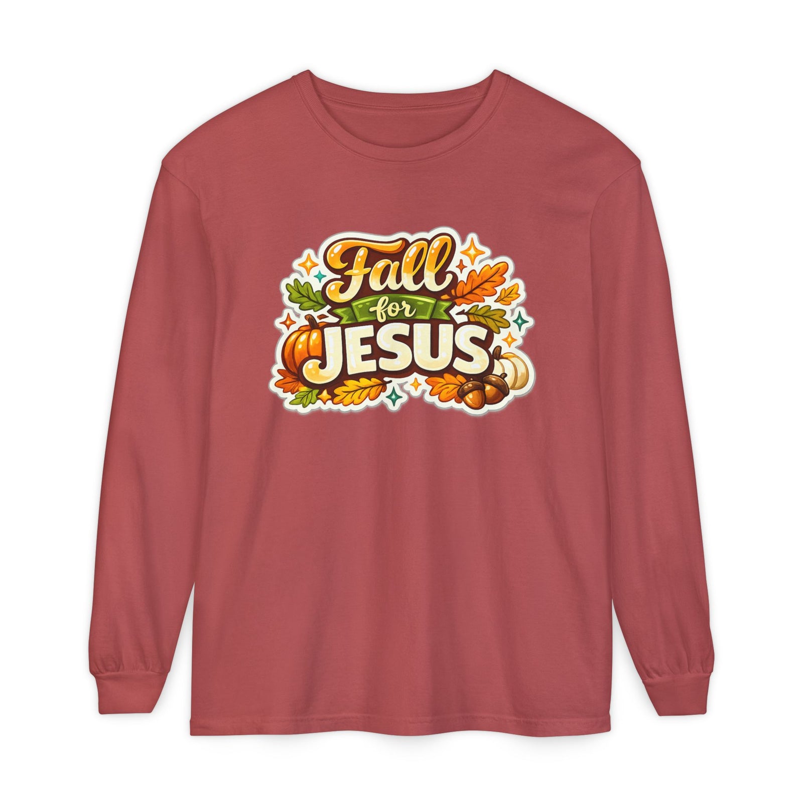 Fall for Jesus Long Sleeve Tee