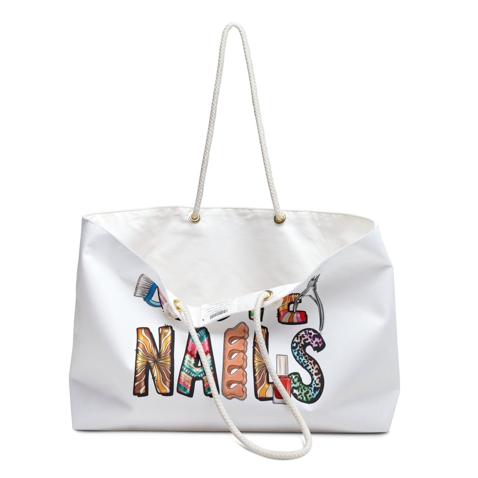 Cute Nails Weekender Bag — Nail Tech Travel Tote