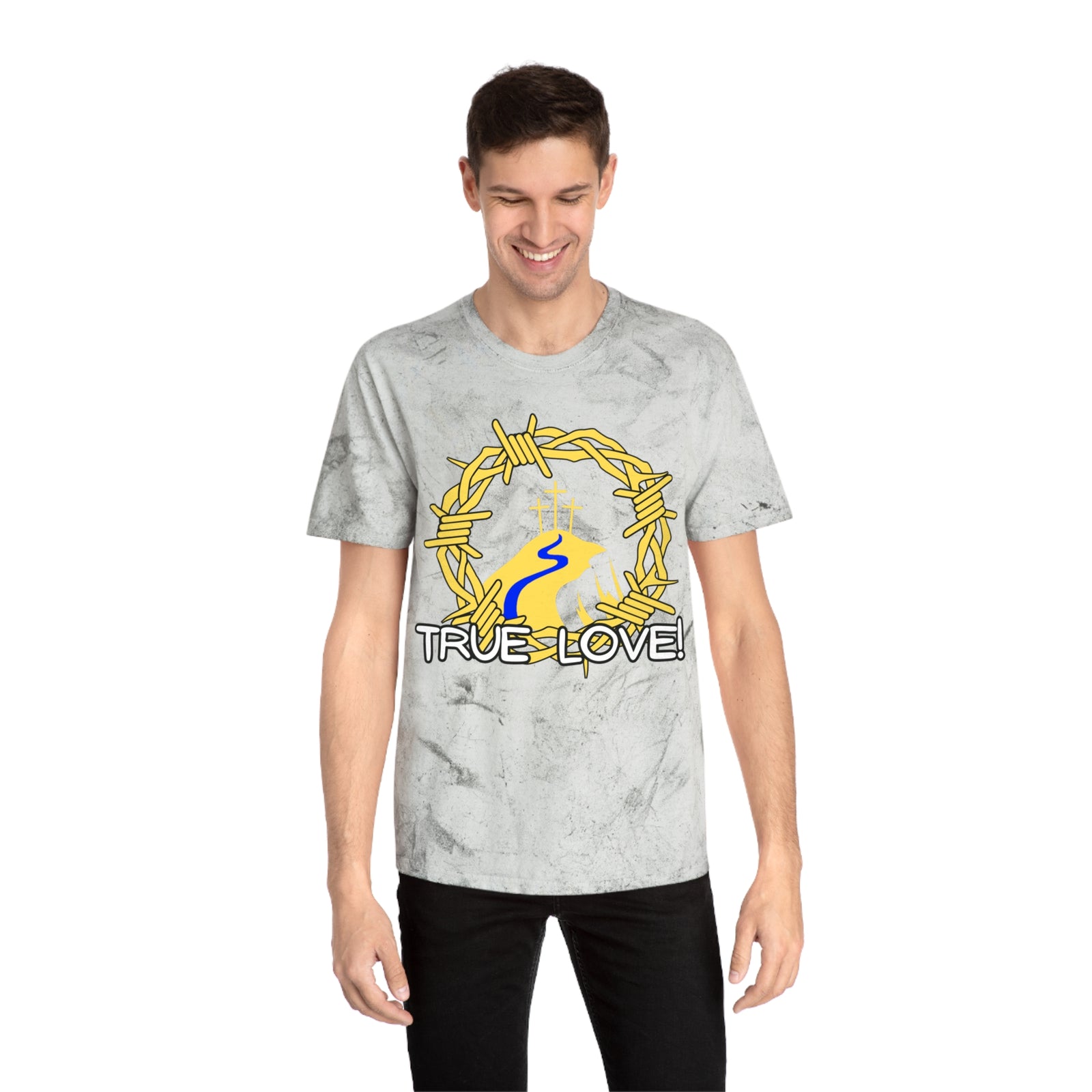 True Love T-Shirt — Crown of Thorns Graphic Christian Tee