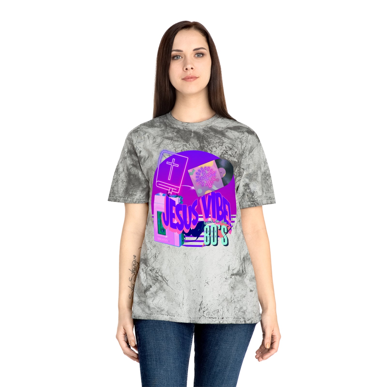 Jesus Vibe 80s T-Shirt — Retro Christian Graphic Tee