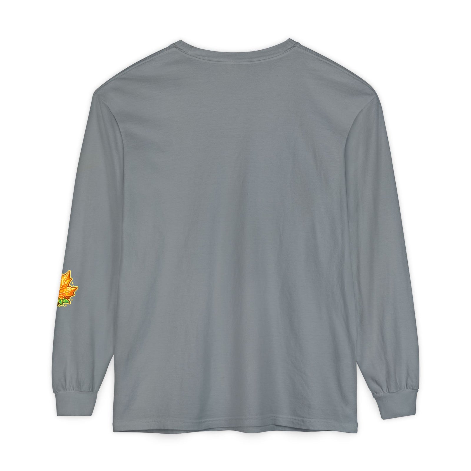 Autumn Pumpkin Bow Long Sleeve Tee