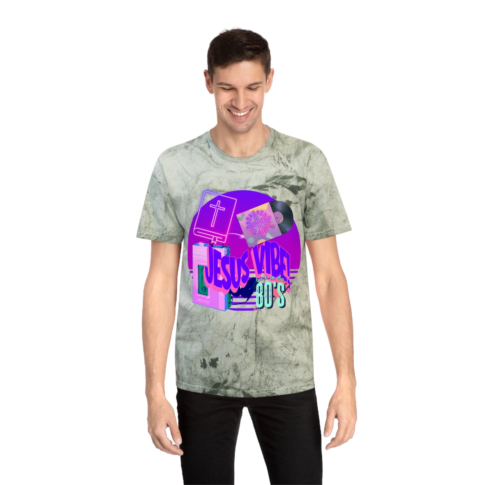 Jesus Vibe 80s T-Shirt — Retro Christian Graphic Tee