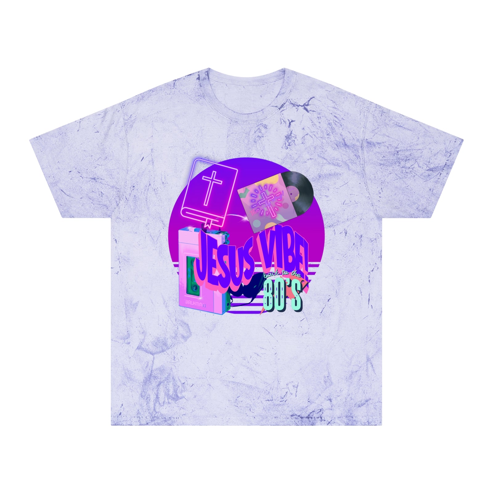 Jesus Vibe 80s T-Shirt — Retro Christian Graphic Tee