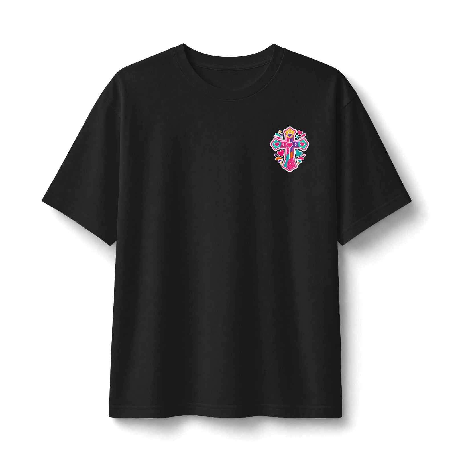 Christian Front Row Tee — "I Am a Front Row Christian" Colorful Faith T‑Shirt