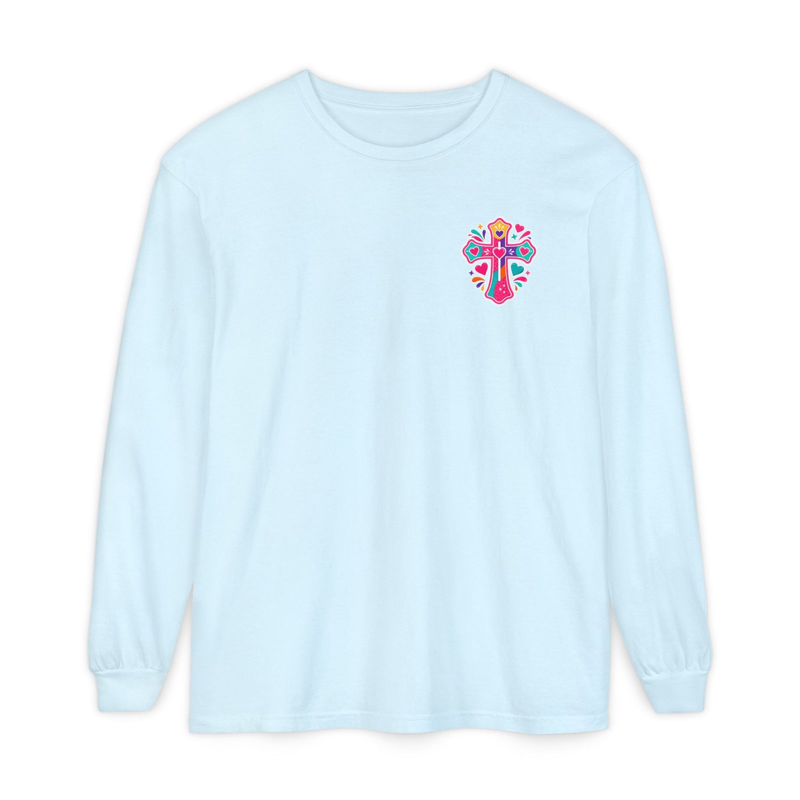 Unisex Garment-dyed Long Sleeve T-Shirt