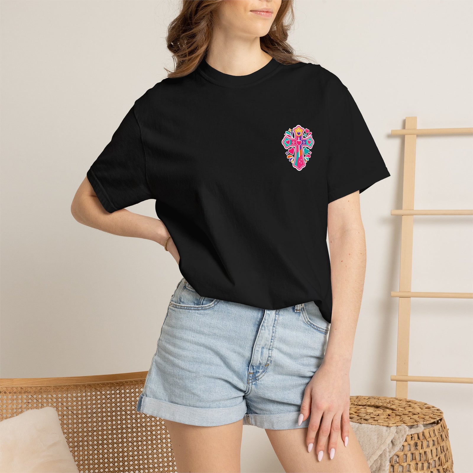 Worship Music T-Shirt — "I Sing to Worship Music Loud in My Car" Graphic Tee