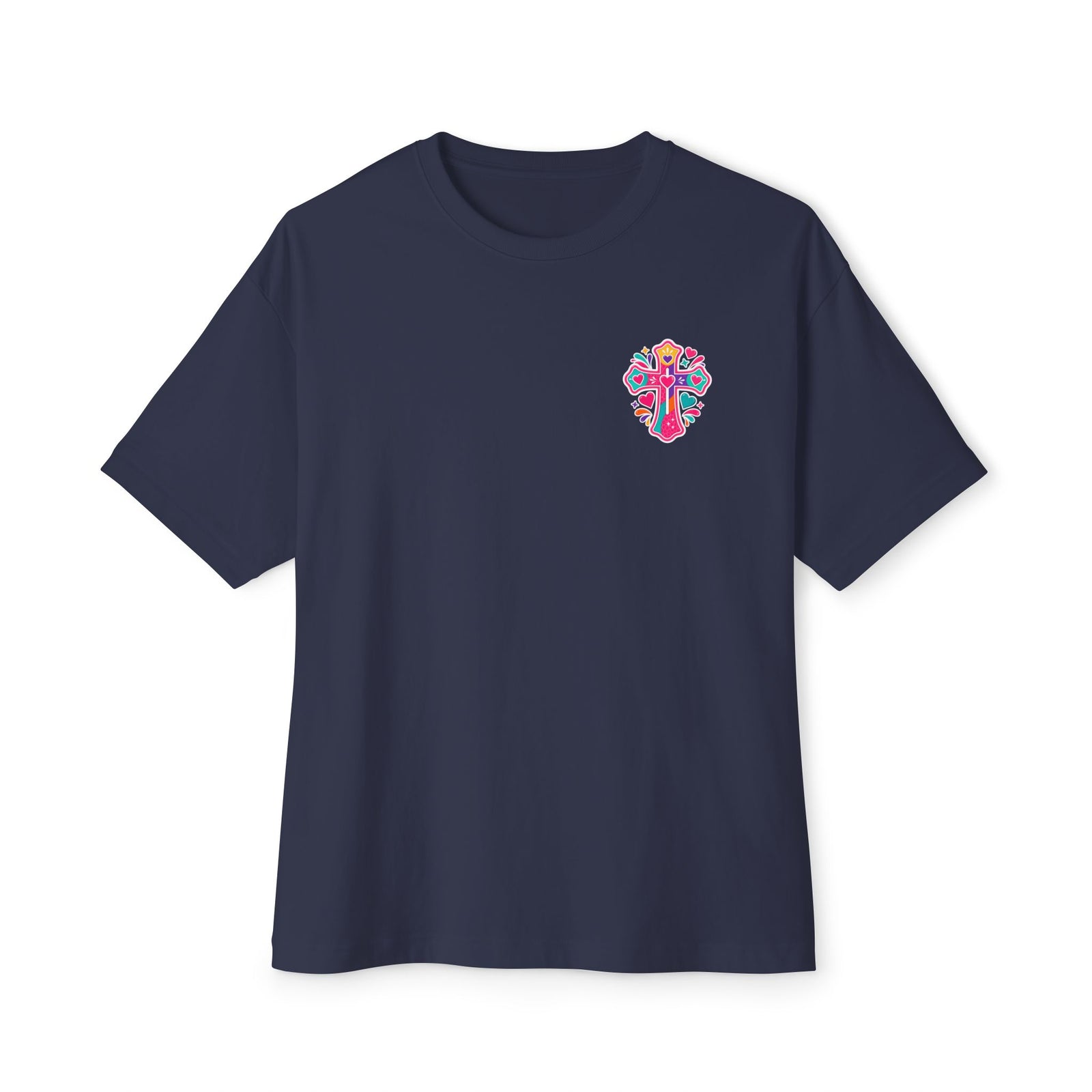 Church Praise T-Shirt — "I’m the One on the Front Row at Church" Colorful Worship Tee