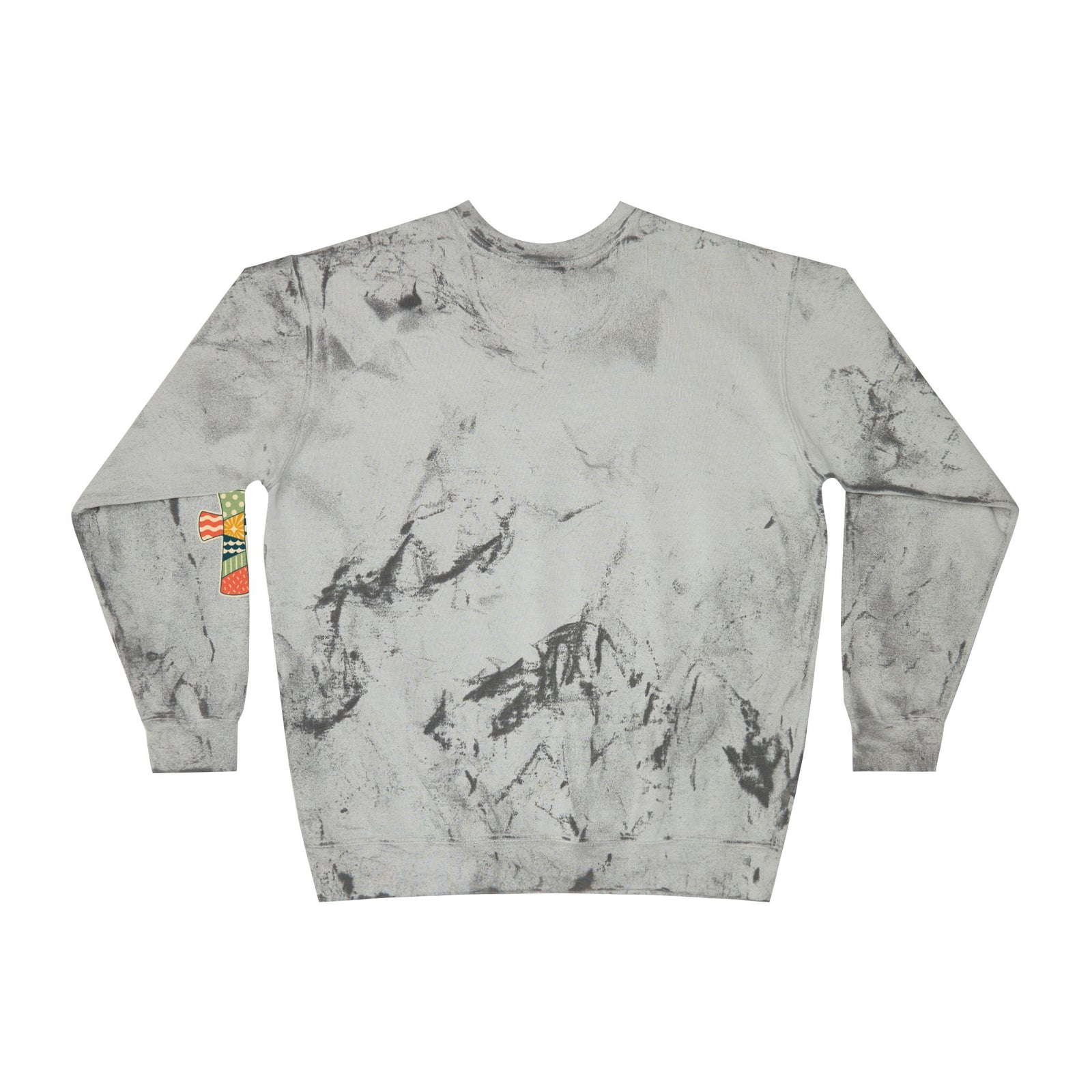 Choose Joy Crewneck Sweatshirt — Psalm 118:24 Tie-Dye Comfort