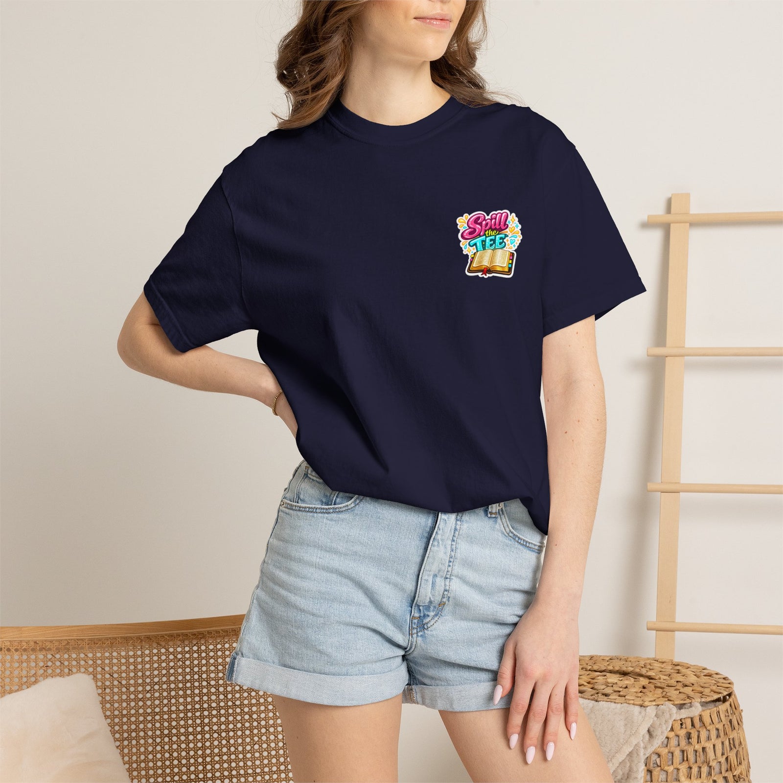 T-Shirt — “I Turn My Worries Into Prayers” Colorful Inspirational Tee