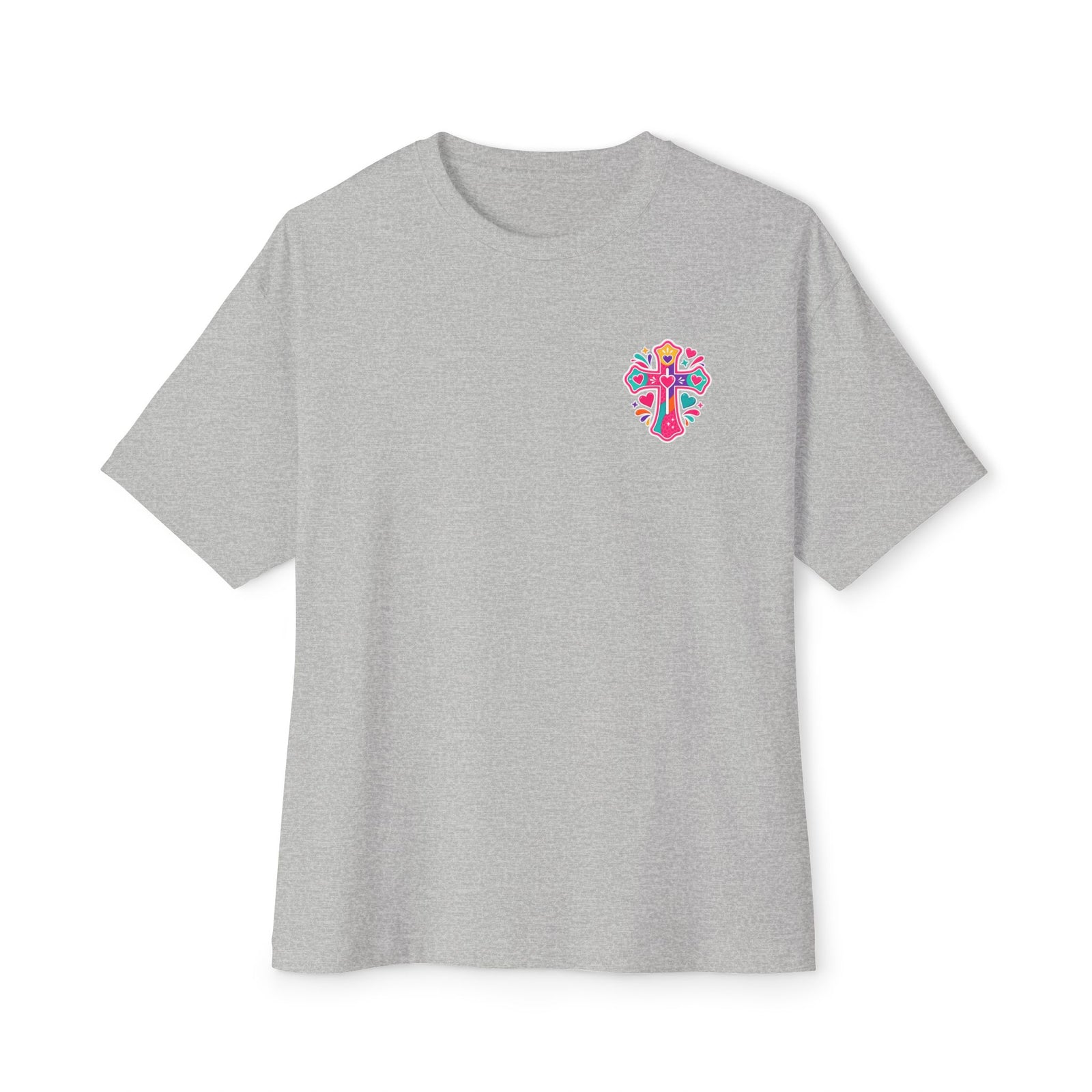 Church Praise T-Shirt — "I’m the One on the Front Row at Church" Colorful Worship Tee