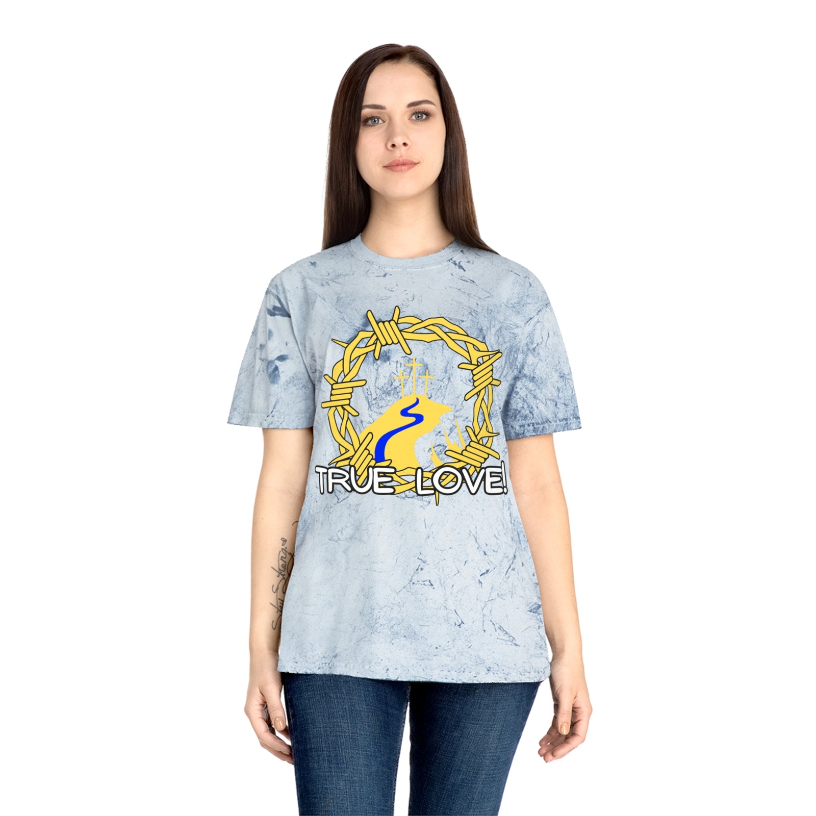 True Love T-Shirt — Crown of Thorns Graphic Christian Tee