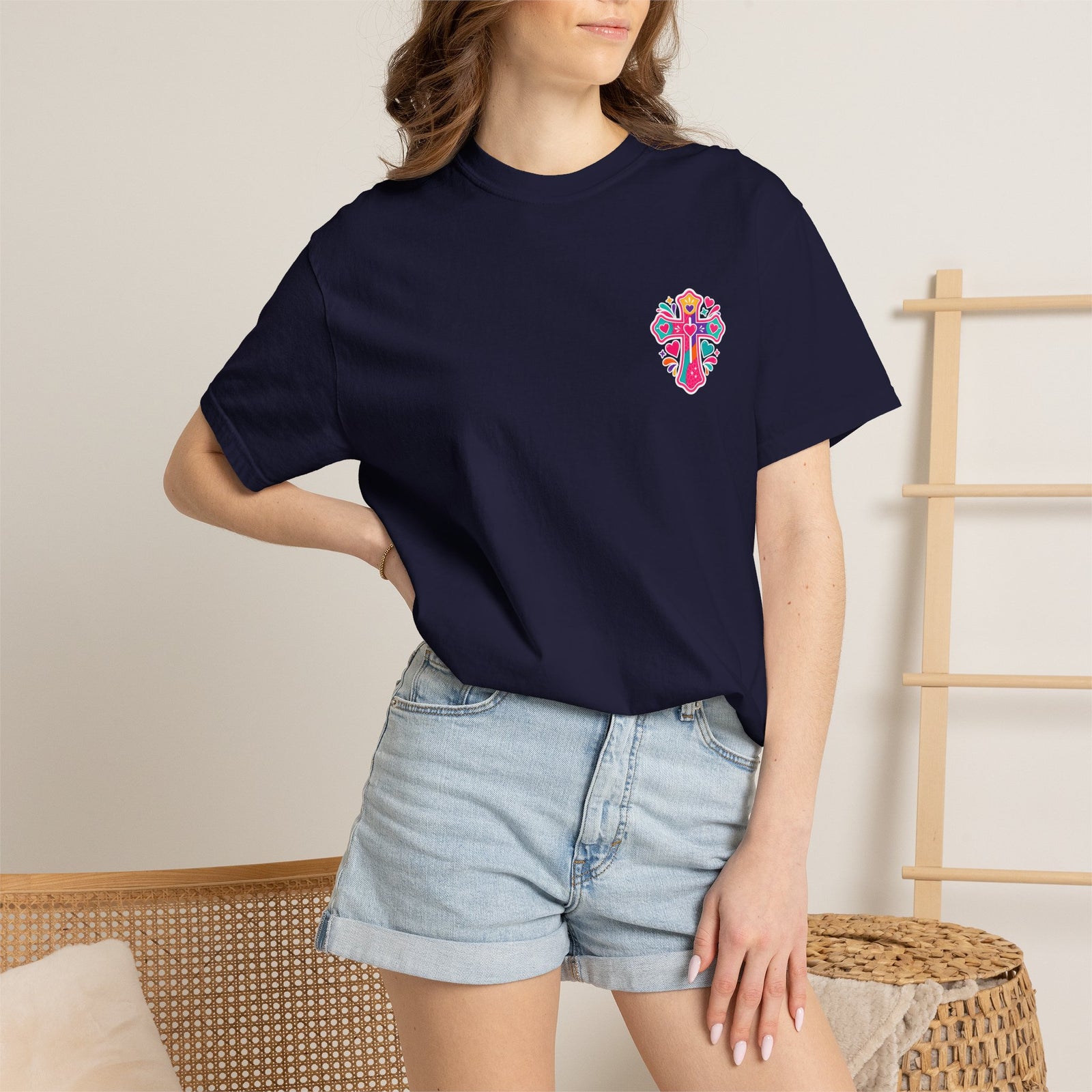 Worship Music T-Shirt — "I Sing to Worship Music Loud in My Car" Graphic Tee