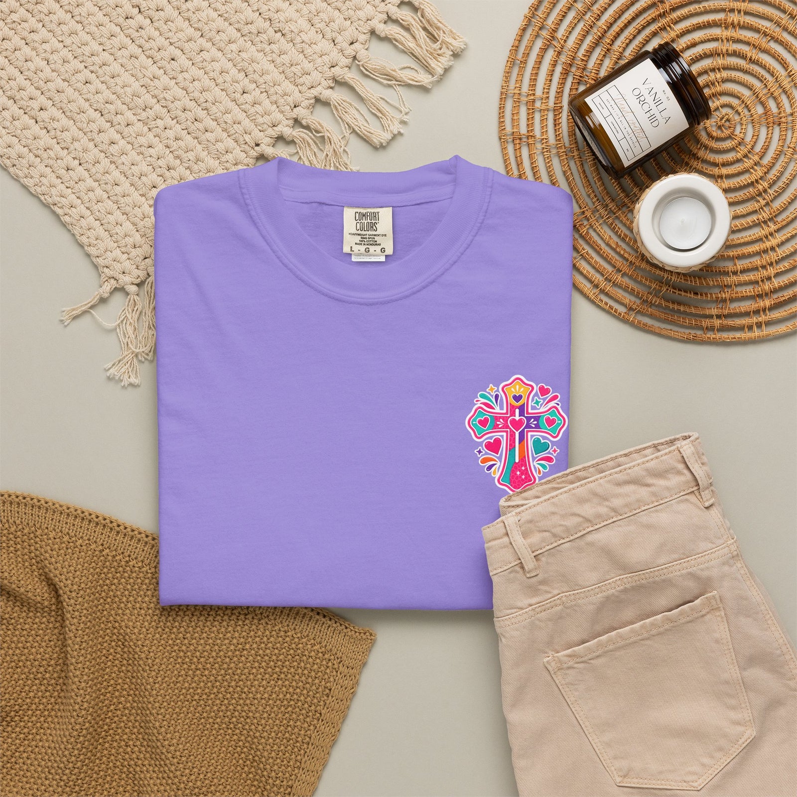 Christian T-Shirt — Colorful Faith Tee