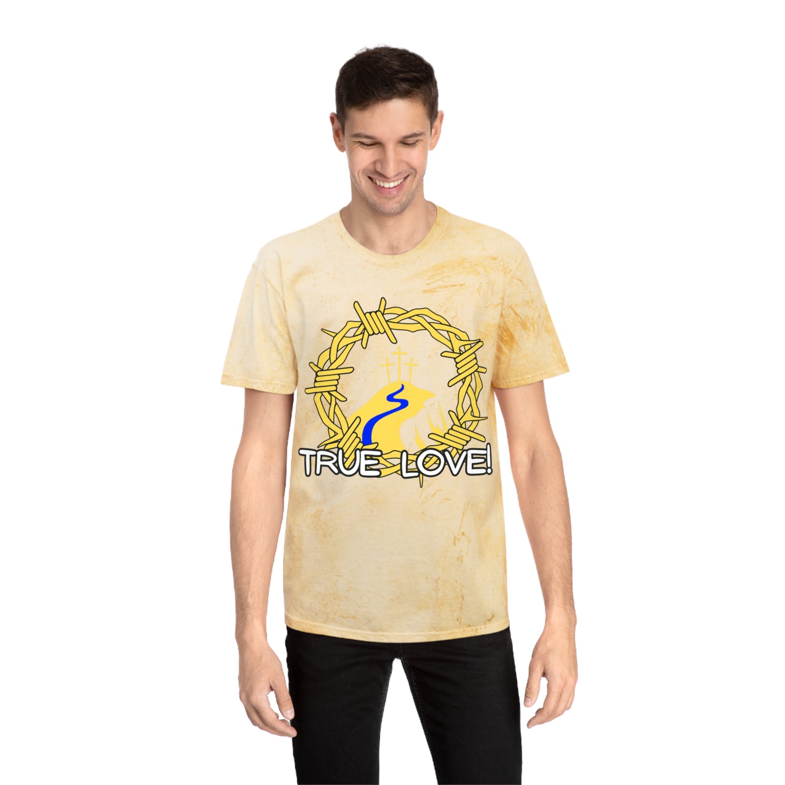 True Love T-Shirt — Crown of Thorns Graphic Christian Tee