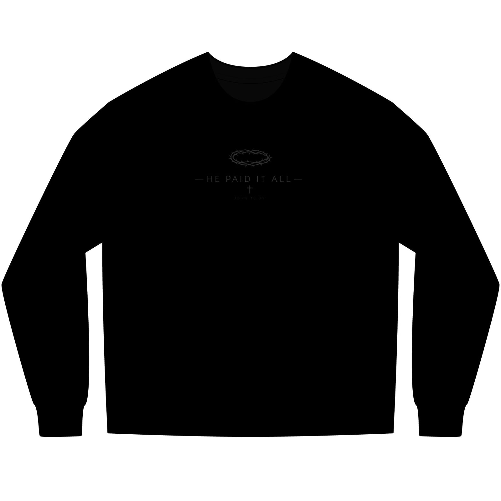He Paid It All Long Sleeve Tee