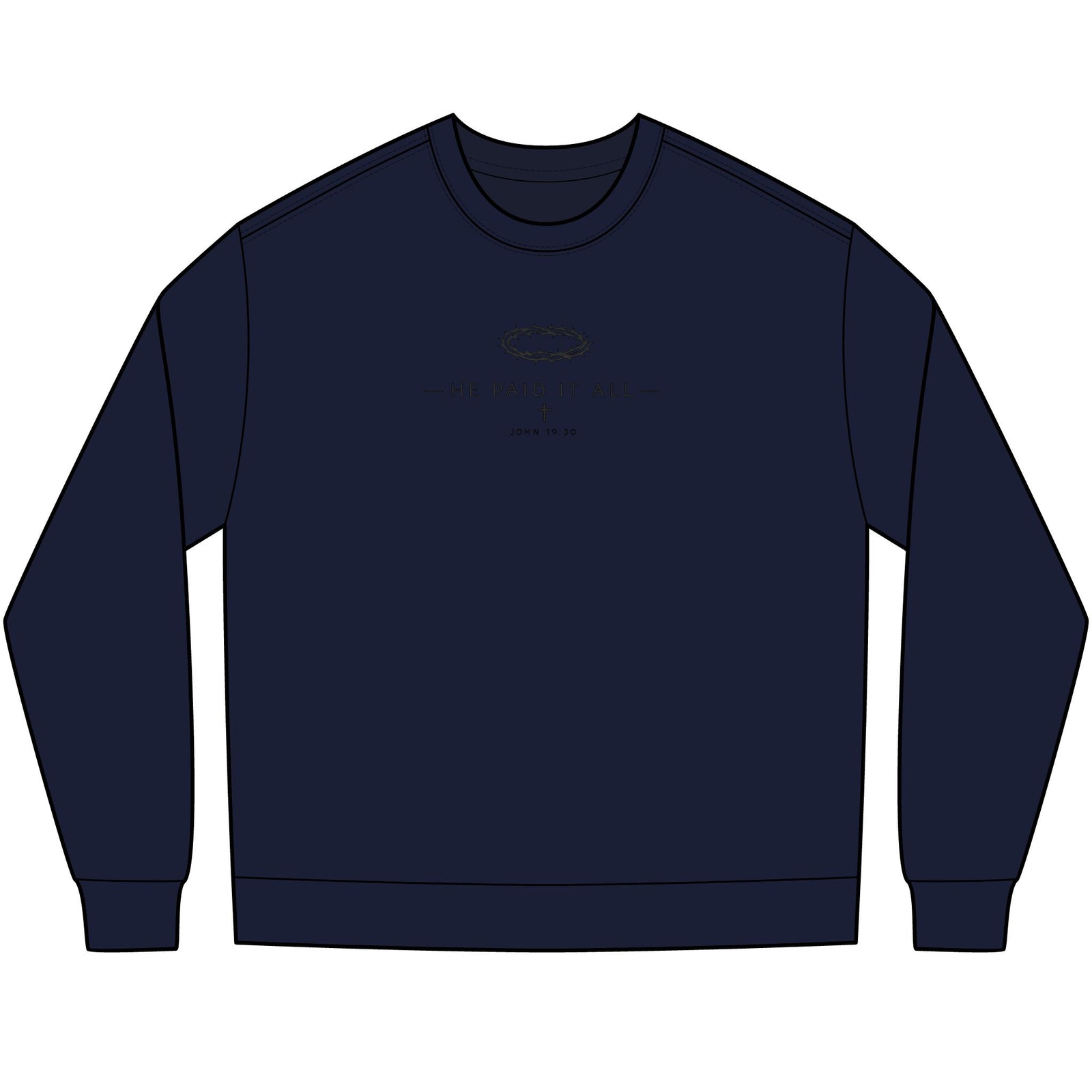 He Paid It All Long Sleeve Tee