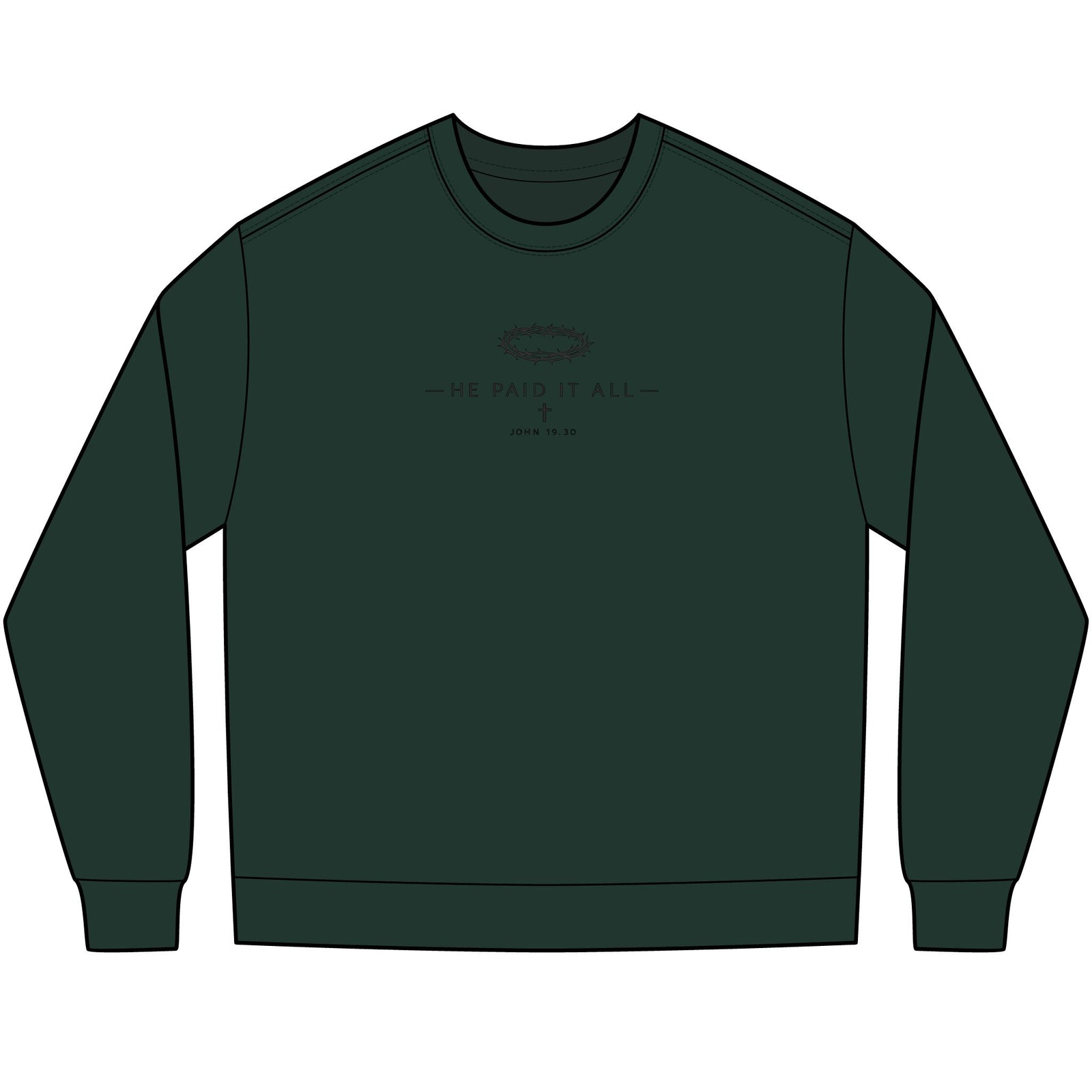 He Paid It All Long Sleeve Tee