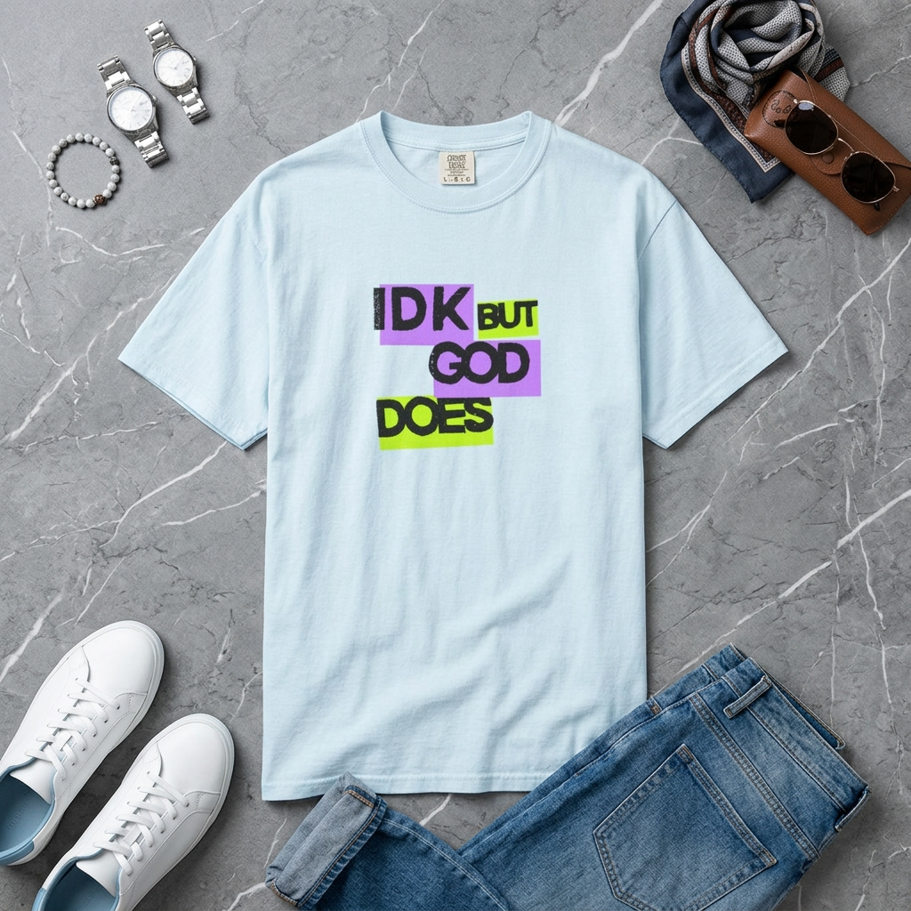 IDK But God Does Graphic Tee