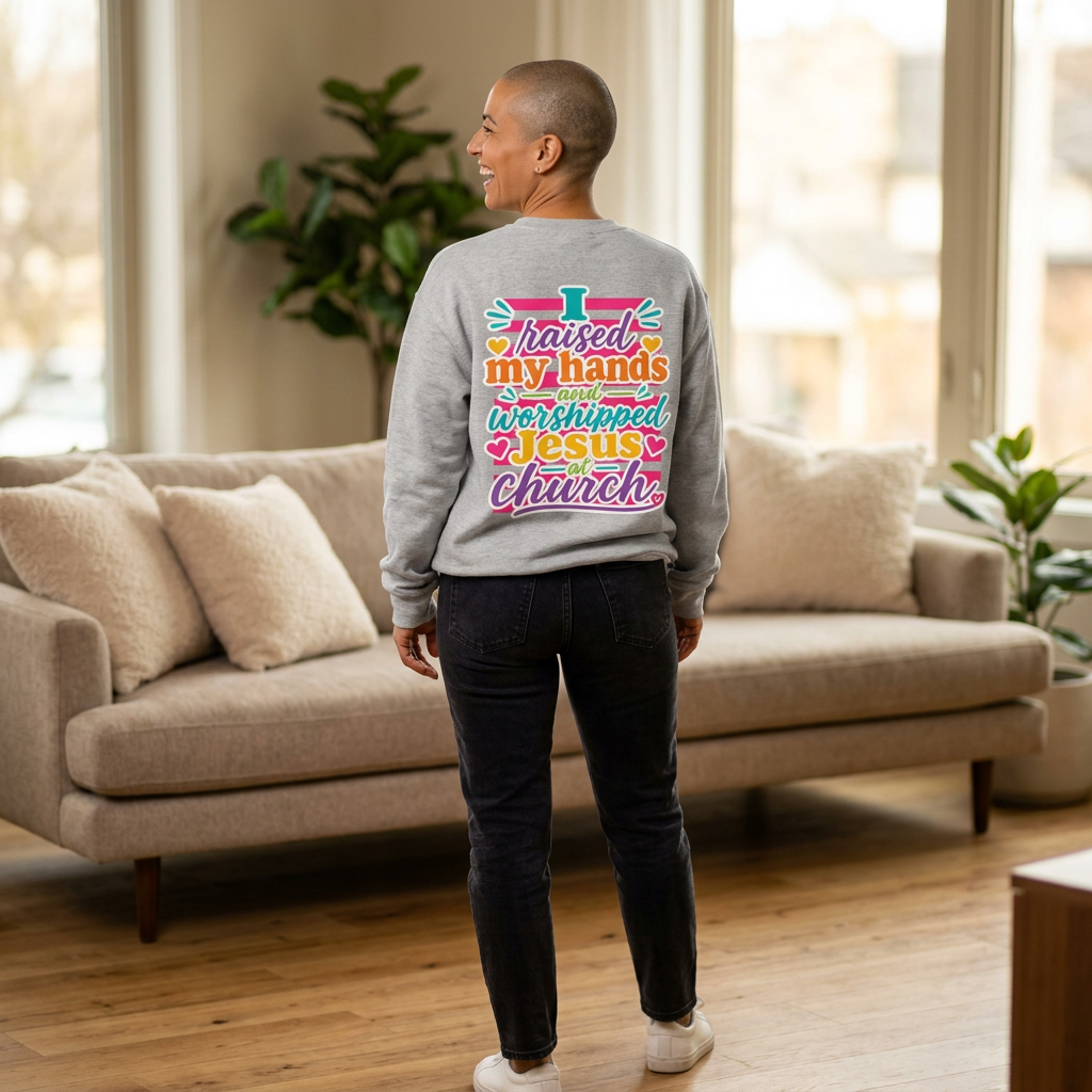 Long Sleeve Tee — Colorful Faith Shirt