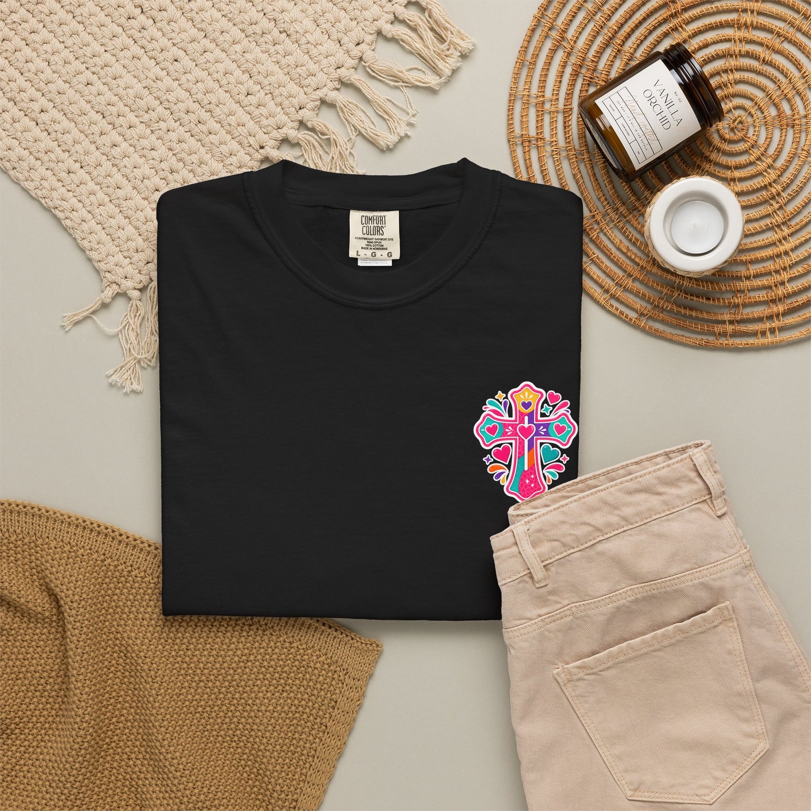 Christian T-Shirt — Colorful Faith Tee