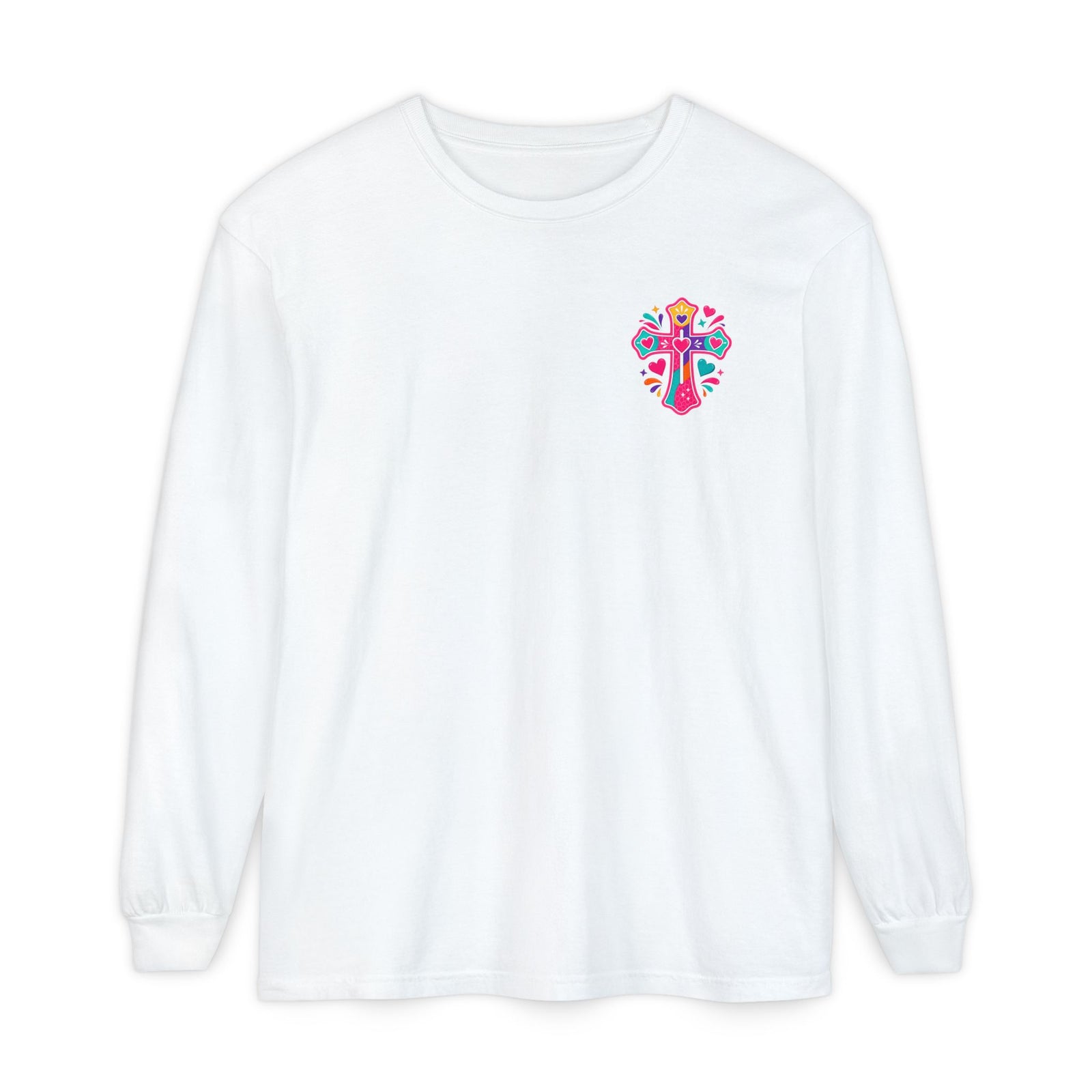 Unisex Garment-dyed Long Sleeve T-Shirt