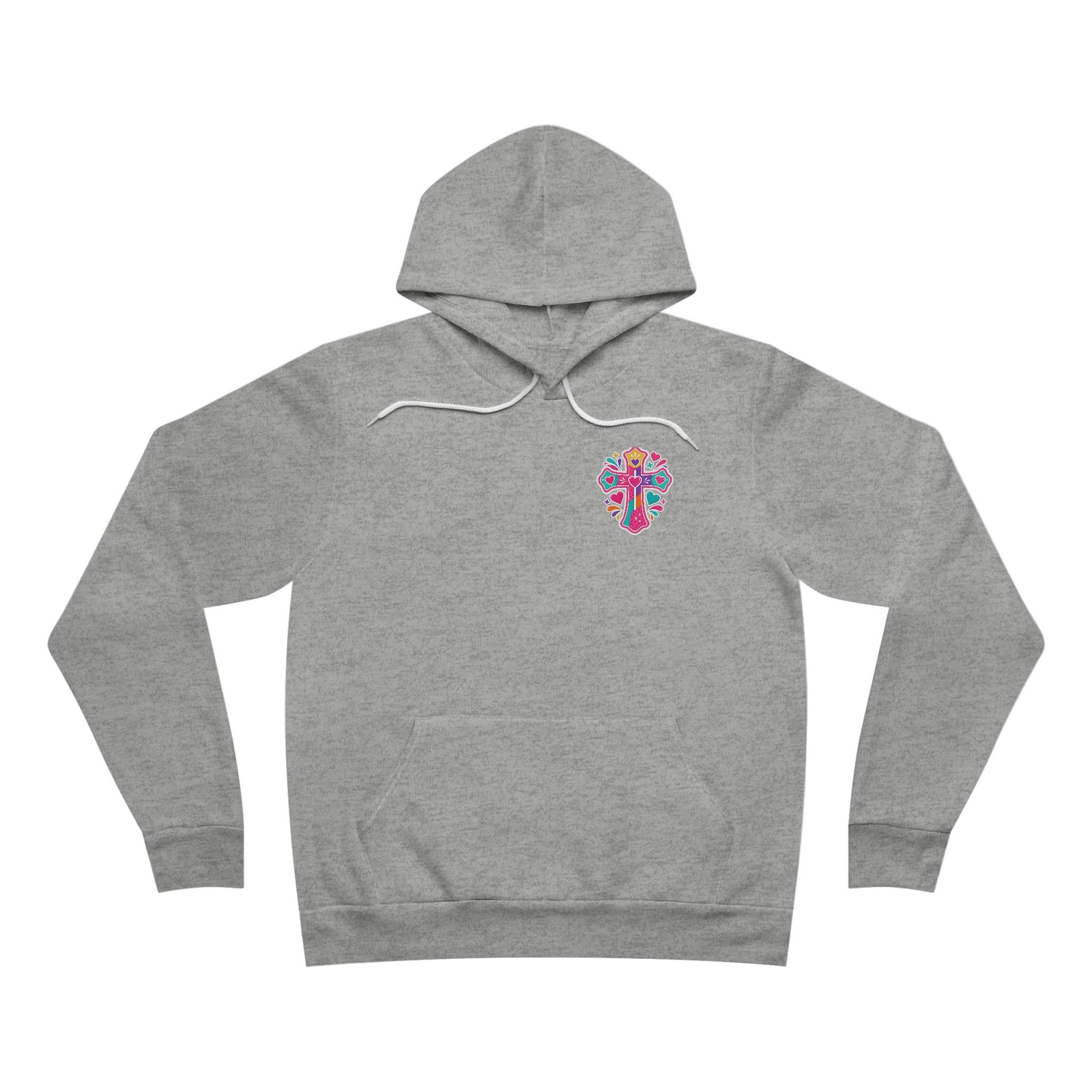 Warning I Tell Everyone About Jesus Hoodie — Colorful Christian Pullover