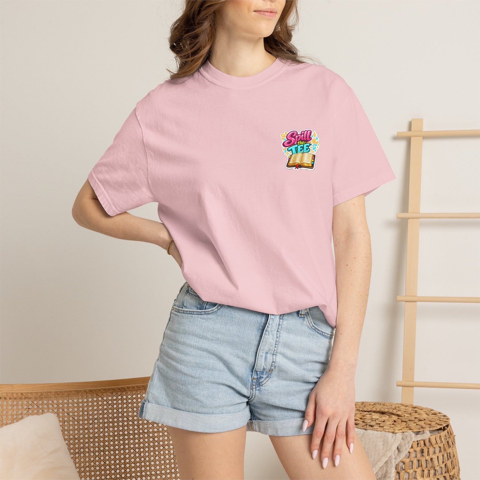 T-Shirt — “I Turn My Worries Into Prayers” Colorful Inspirational Tee
