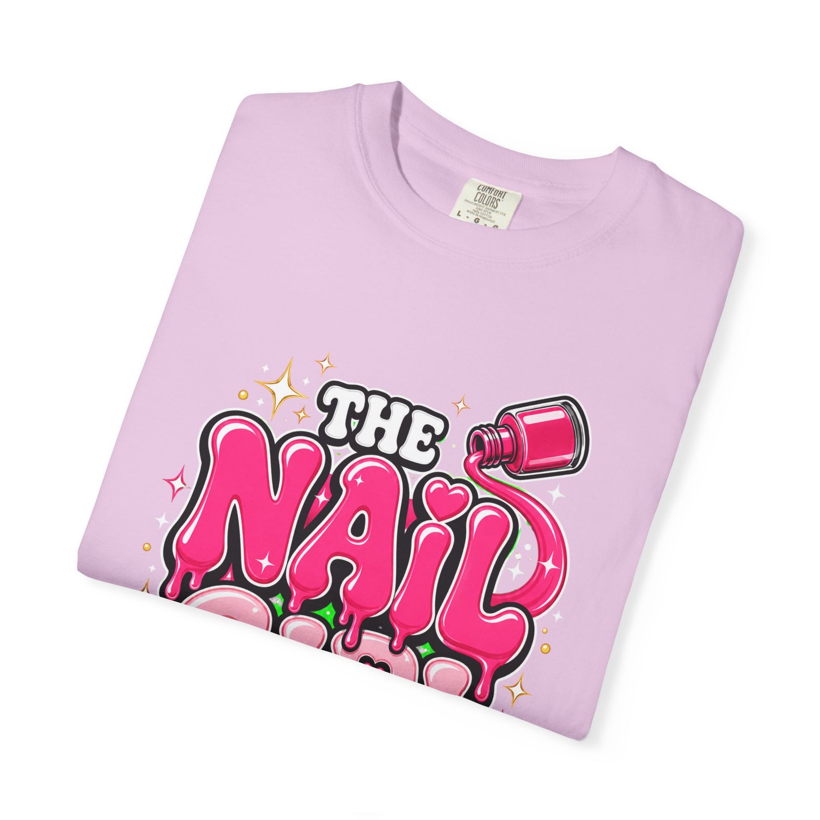 The Nail Girl T-Shirt — Polishing Nails, Praising Jesus Graphic Tee