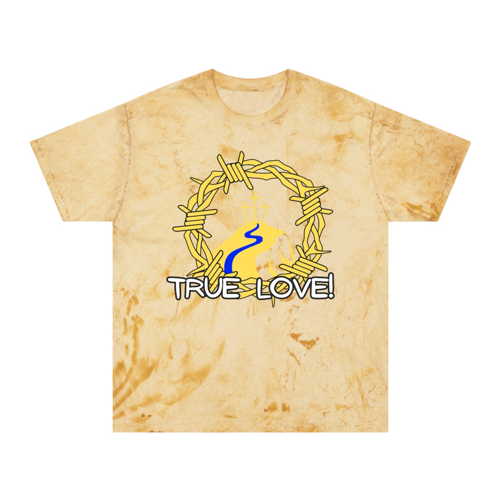 True Love T-Shirt — Crown of Thorns Graphic Christian Tee