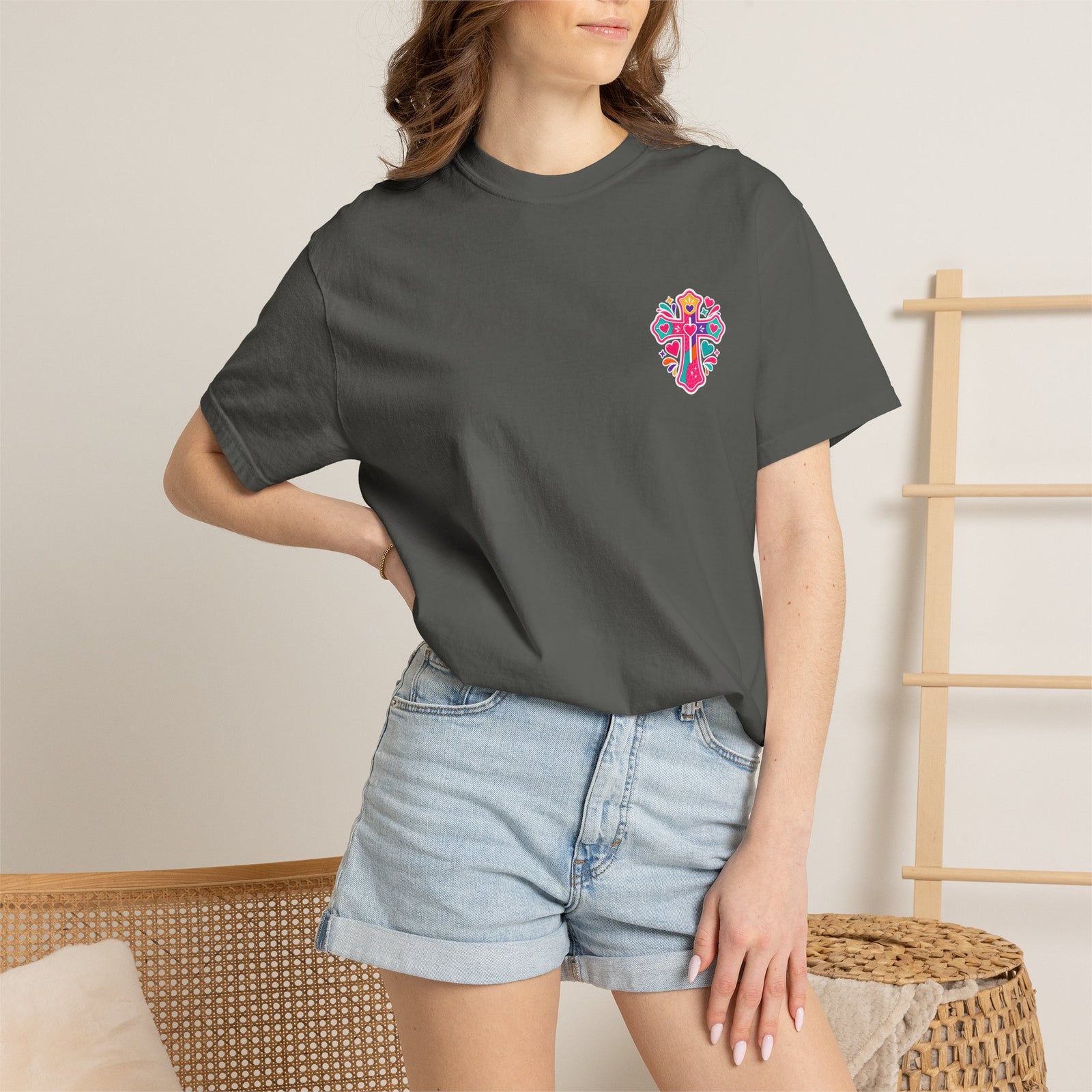 Worship Music T-Shirt — "I Sing to Worship Music Loud in My Car" Graphic Tee