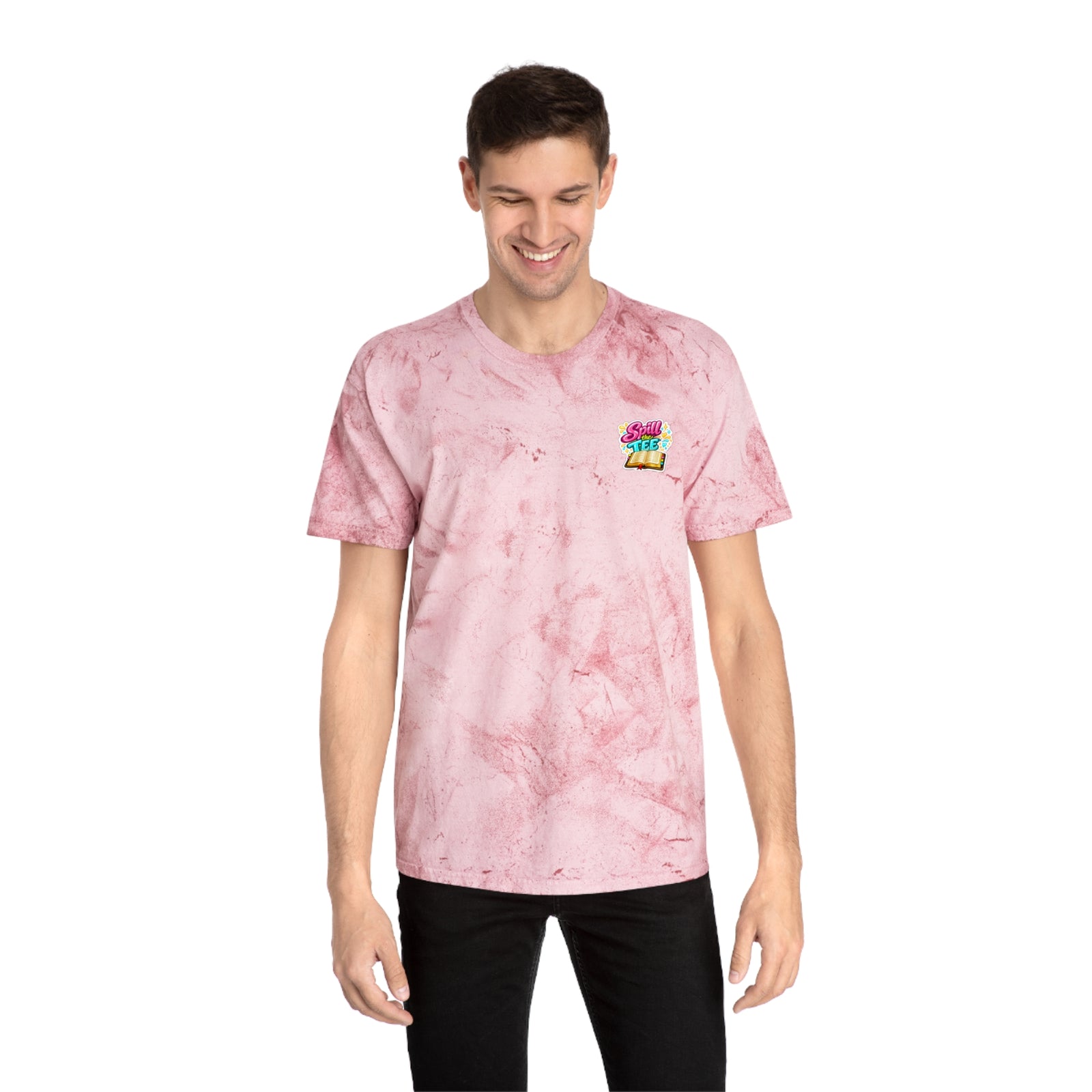 Faith Graphic T-Shirt — "I Hand God What I Cannot Handle" Color Burst Tee