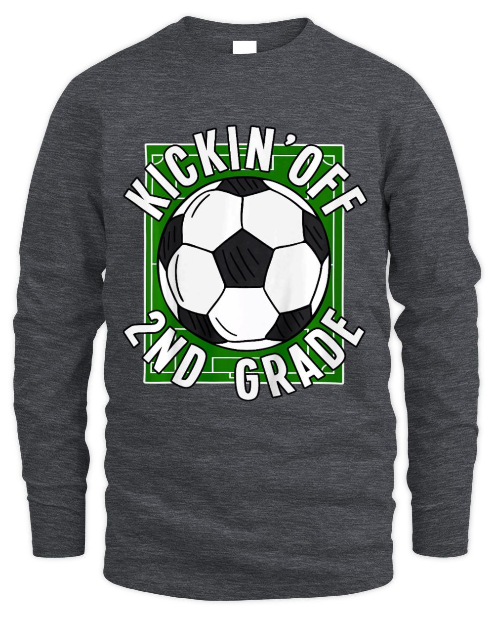 Cute Soccer Kids Kicking Off 2nd Grade Soccer Back To School