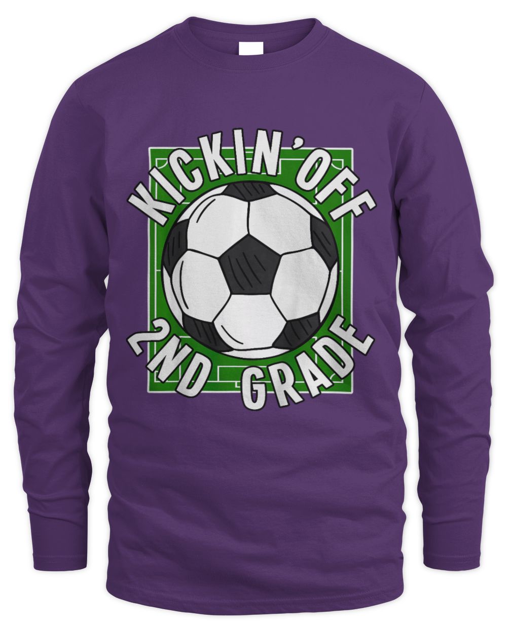 Cute Soccer Kids Kicking Off 2nd Grade Soccer Back To School