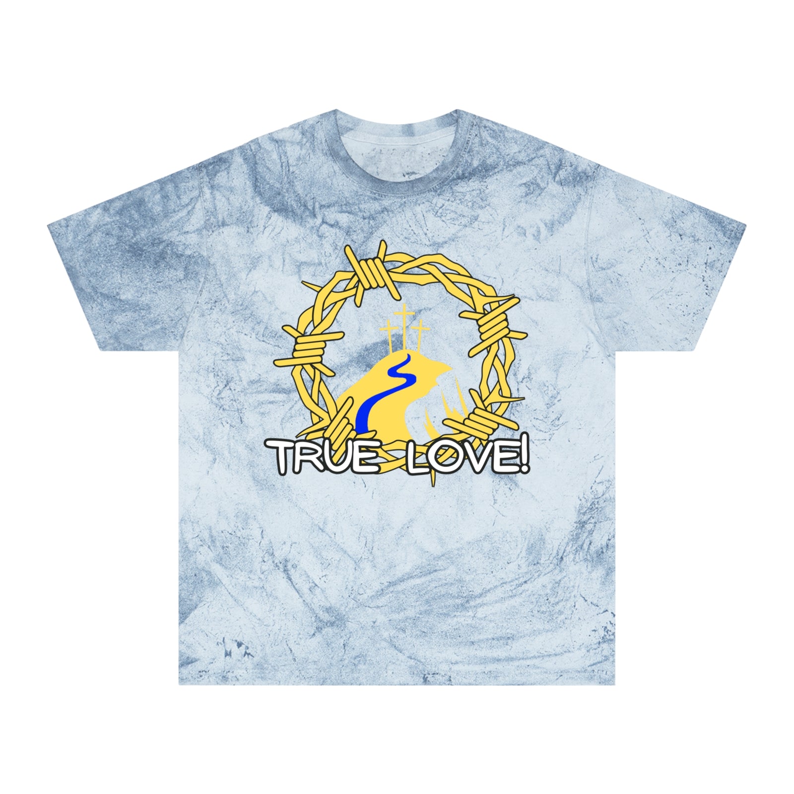 True Love T-Shirt — Crown of Thorns Graphic Christian Tee